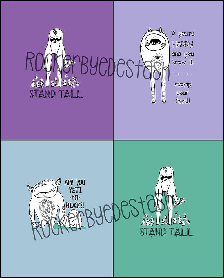 Rerun Retail - Yeti Kid Panels Individual and 4 Pack