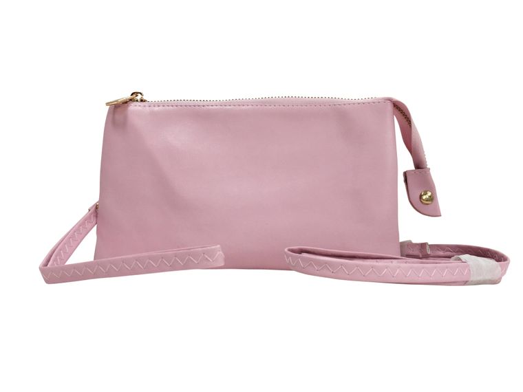 Blush Pink Handbag Crossbody and Wristlet Strap by Prissy Plates Gift & More
