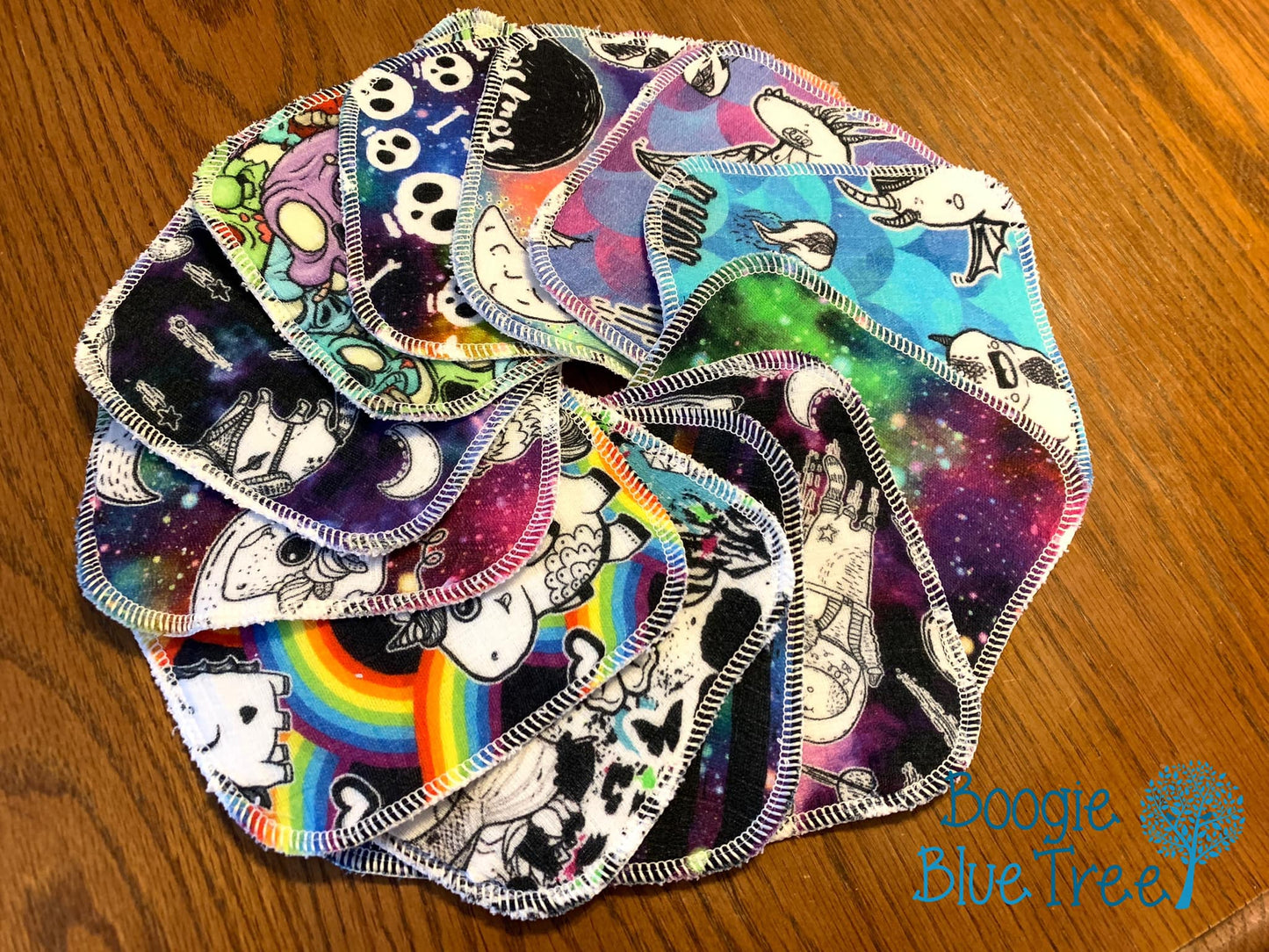 RETAIL - 12 squares per yard - double gauze scrap pack - 10 to choose from