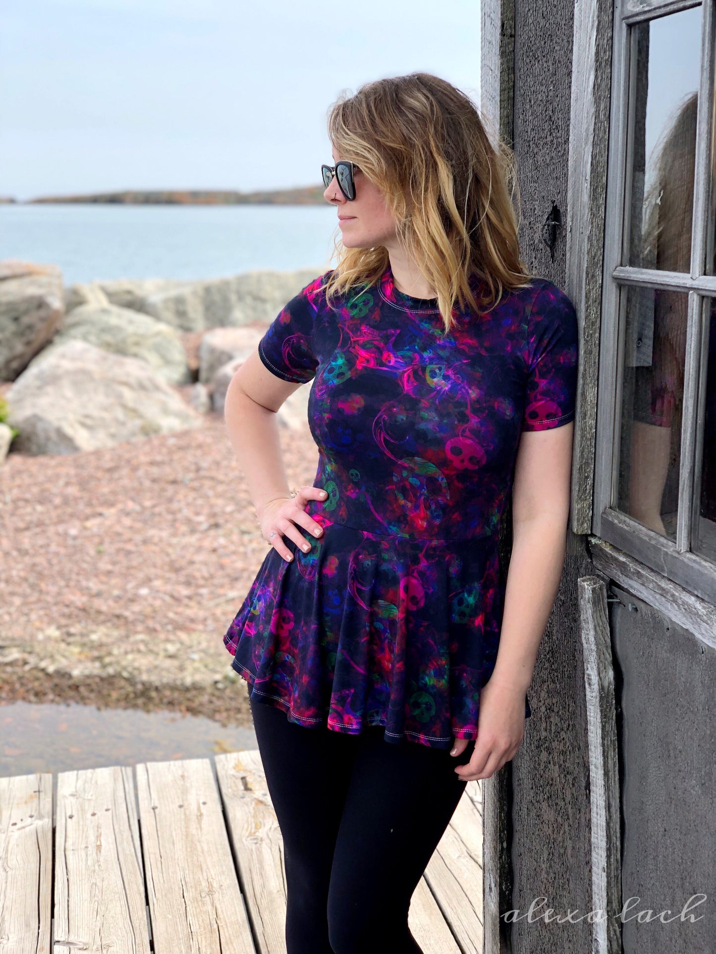 Cotton Lycra - Round JJ Retail - Halloween Prints - Zombies, Bats, and more