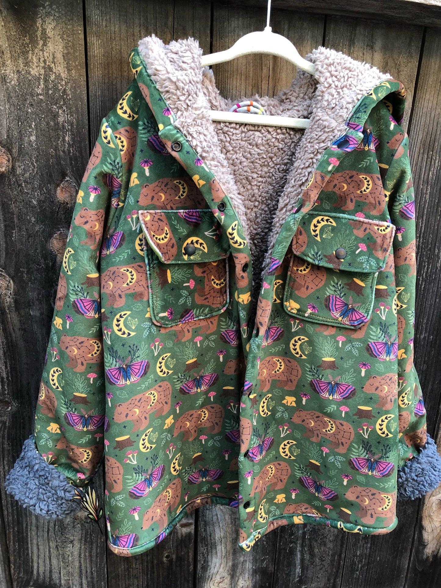 Minky - Round OO - Skulls & Shrooms, Magical Forest, New Wilderness & Hedgies - Fabric Retail