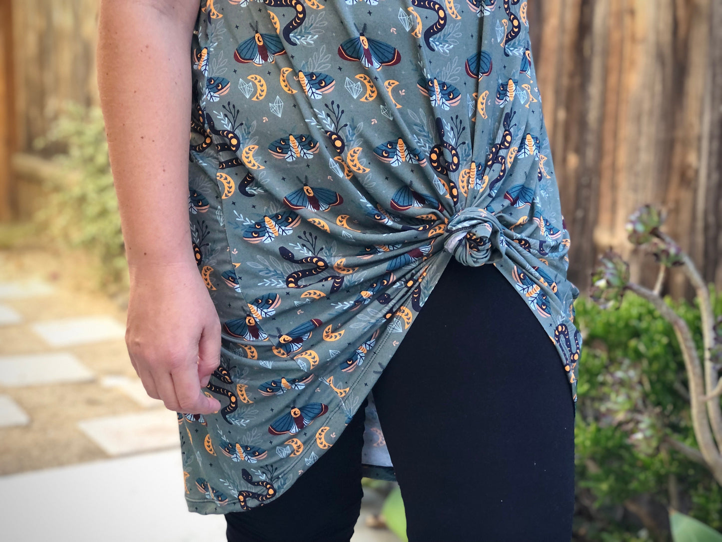 Poly Rib Knit - Round OO - Skulls & Shrooms, Magical Forest, New Wilderness & Hedgies - Fabric retail
