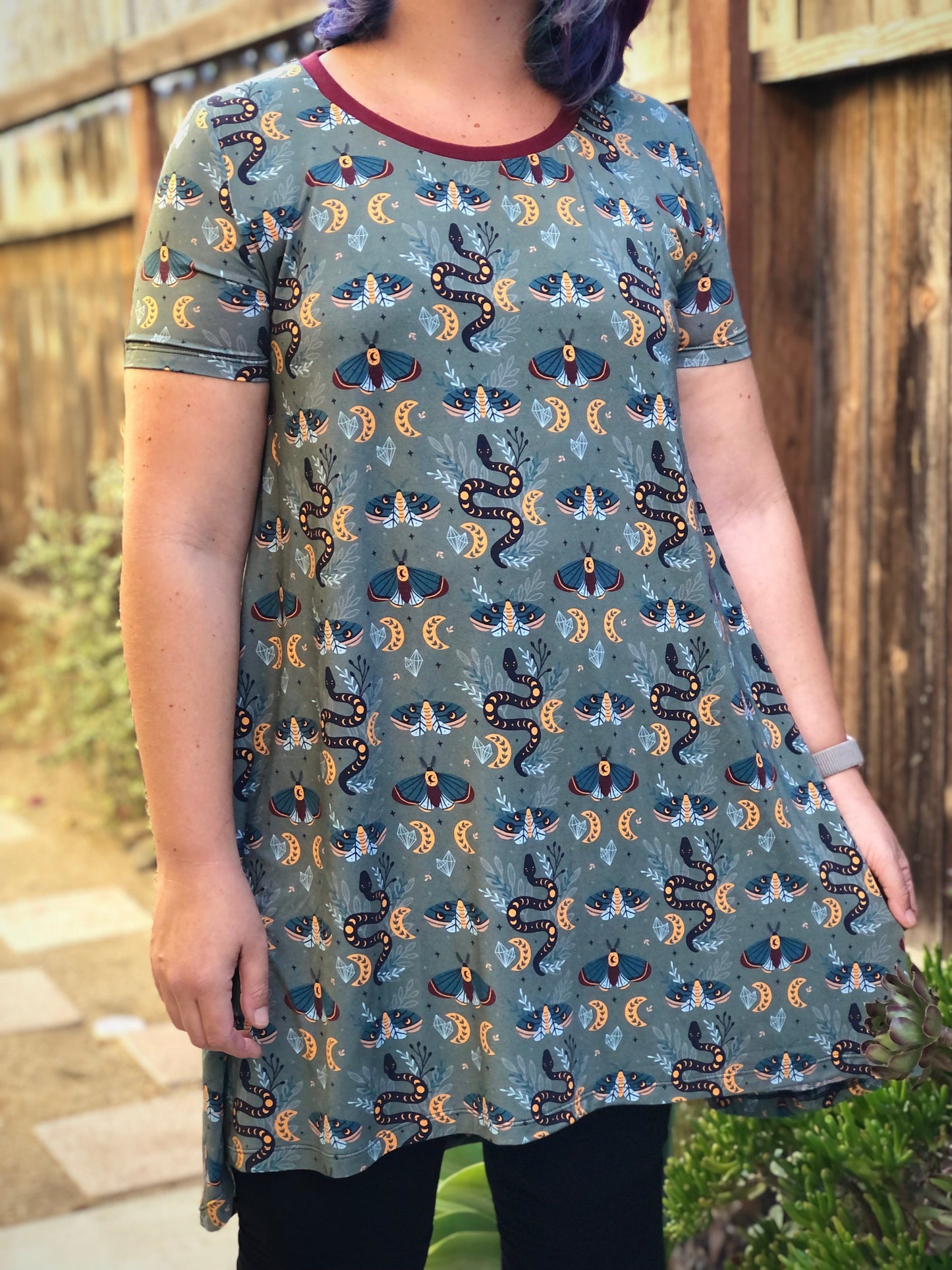 Minky - Round OO - Skulls & Shrooms, Magical Forest, New Wilderness & Hedgies - Fabric Retail