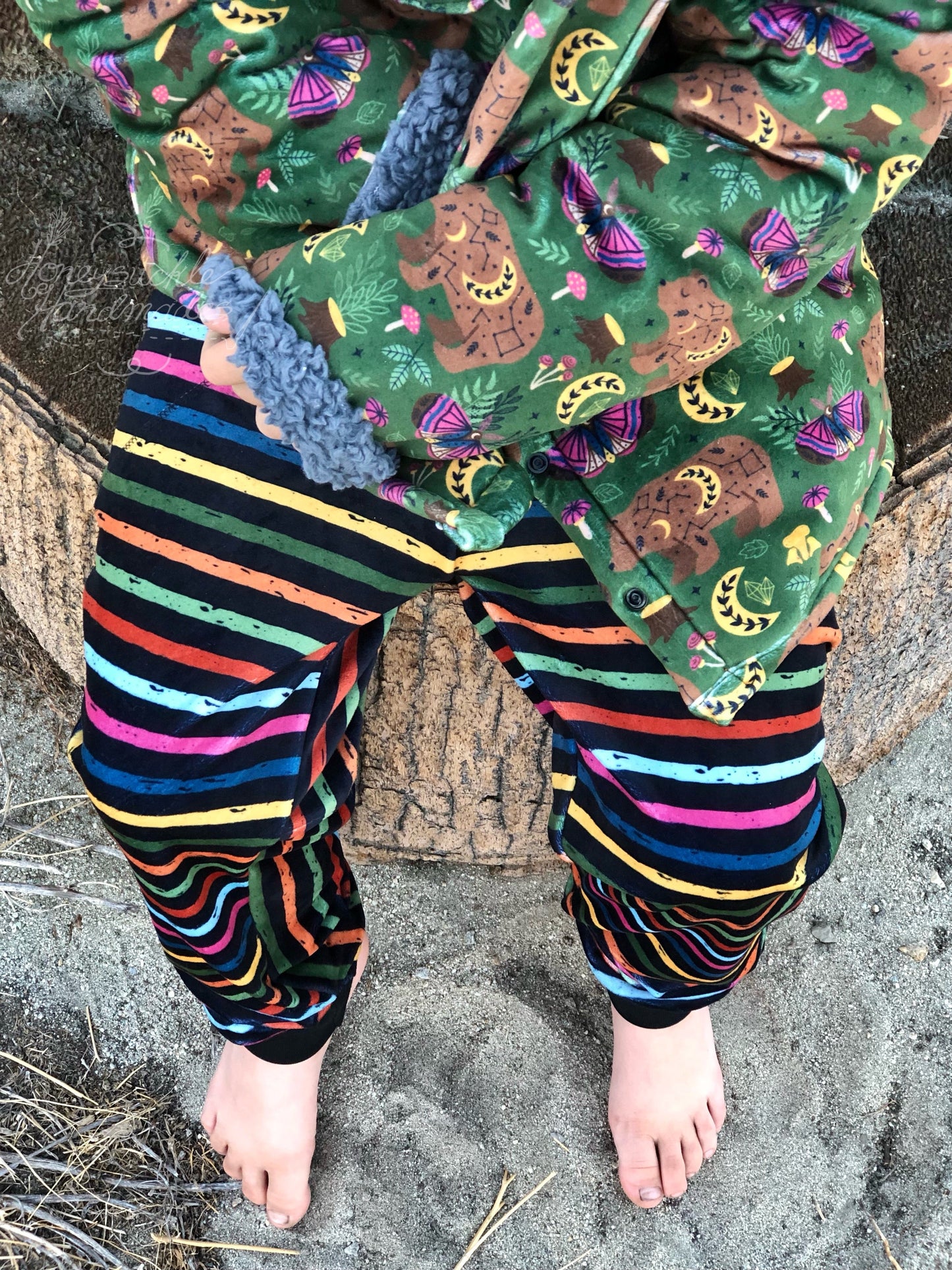 Athletic Sport Lycra - Round OO - Skulls & Shrooms, Magical Forest, New Wilderness & Hedgies - Fabric Retail