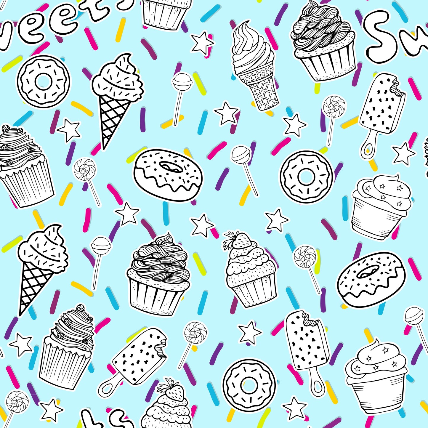 Cotton Lycra - Round VV ReRun round 30 + prints to choose from - fabric from RockerByeDestash Retail