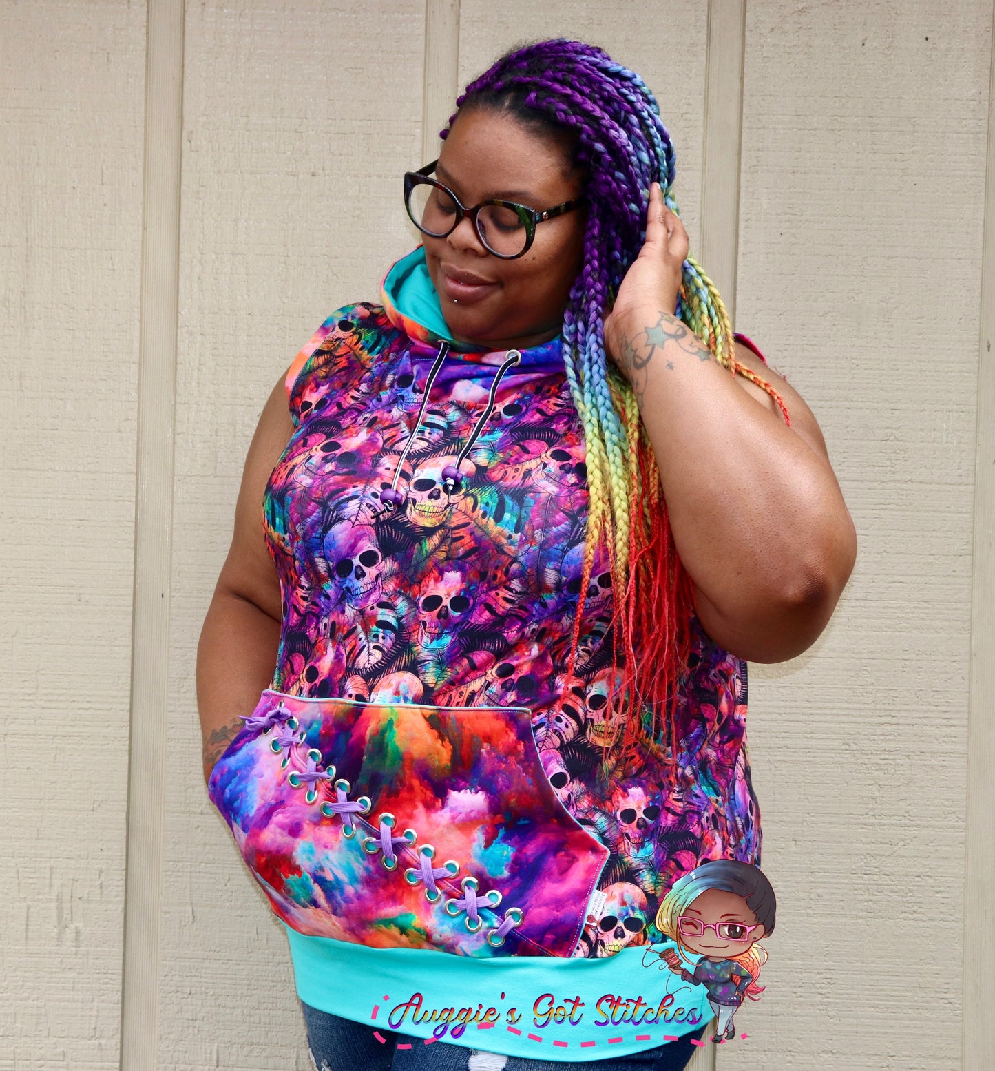 Cotton Lycra - Round JJ Retail - Halloween Prints - Zombies, Bats, and more