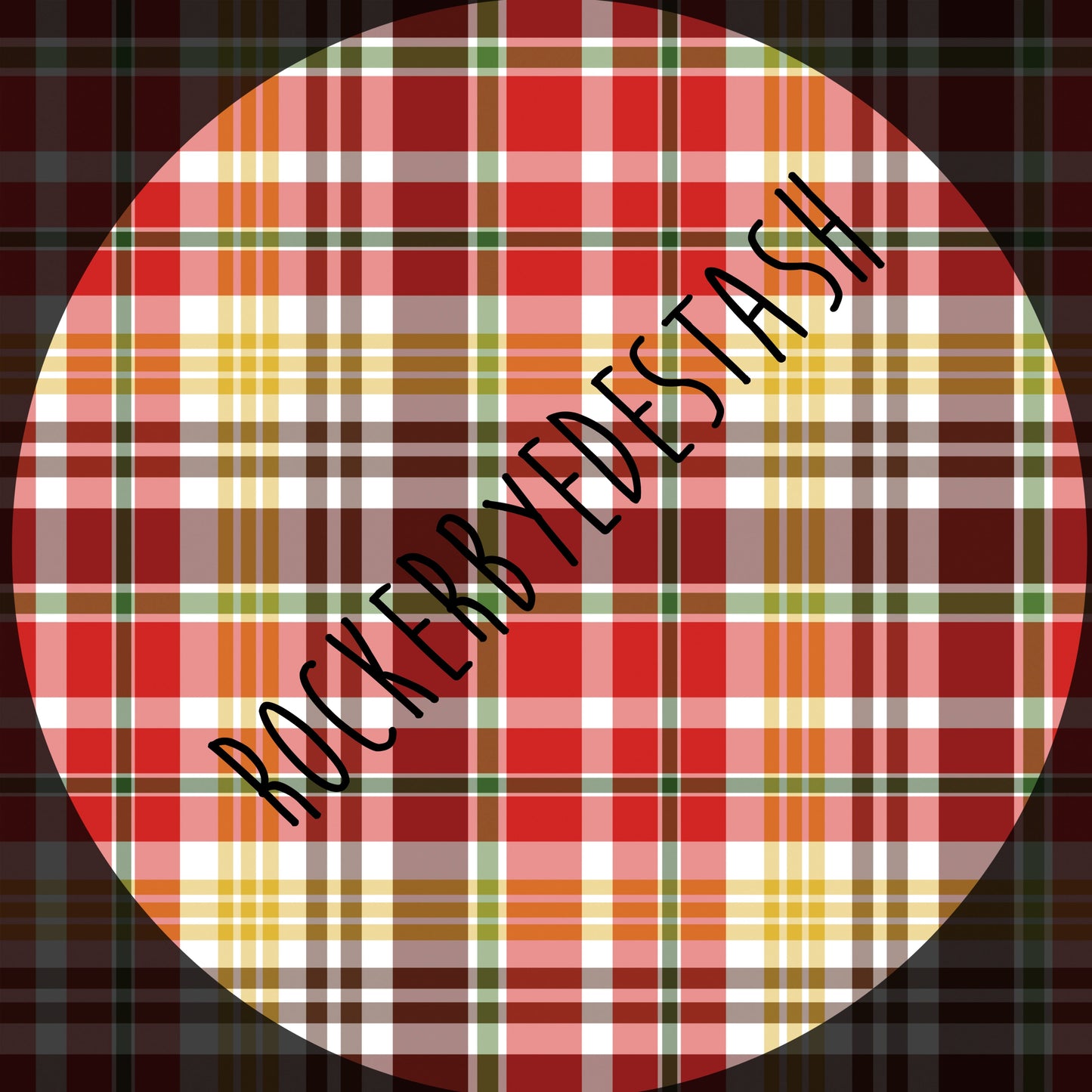Round MM - Flash Plaid Fabric - Cotton Lycra - Retail all choices here