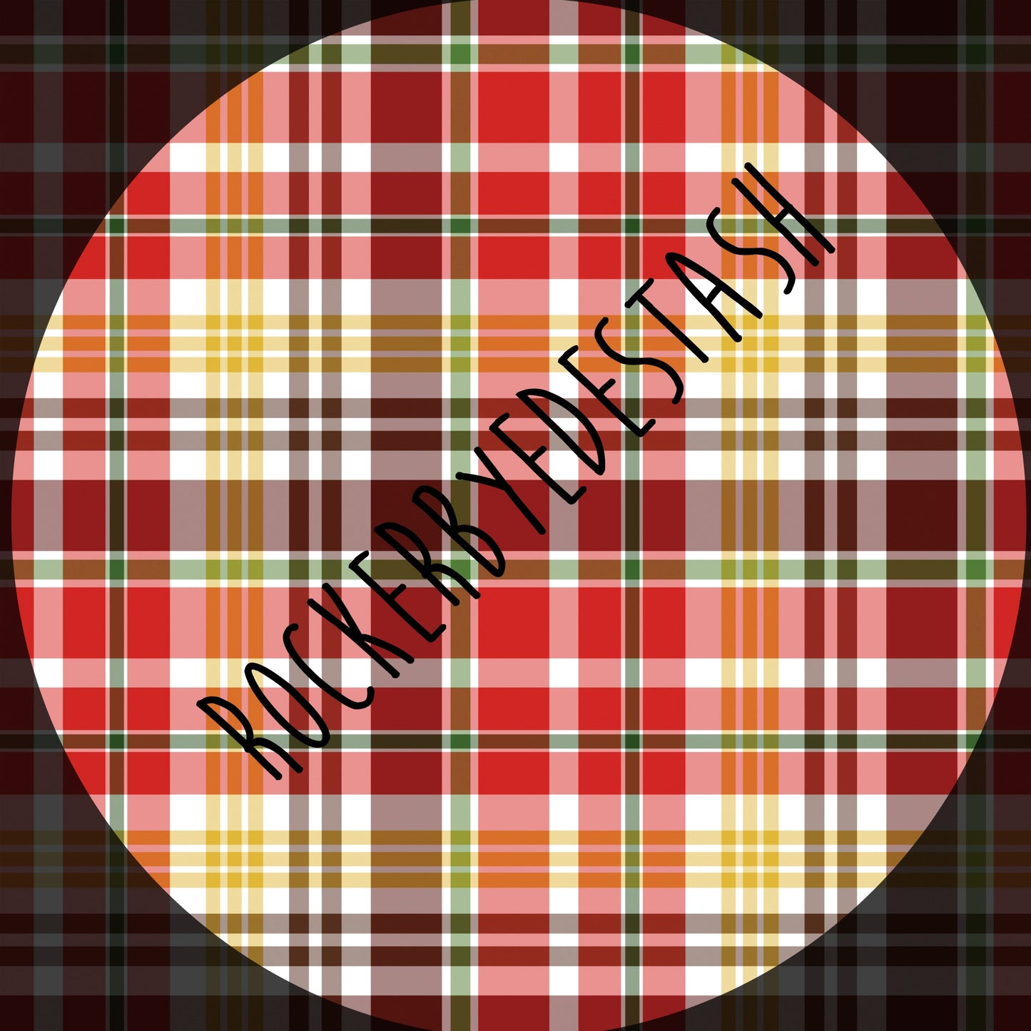 Round MM - Flash Plaid Fabric - Athletic Sport Lycra - Retail all choices here