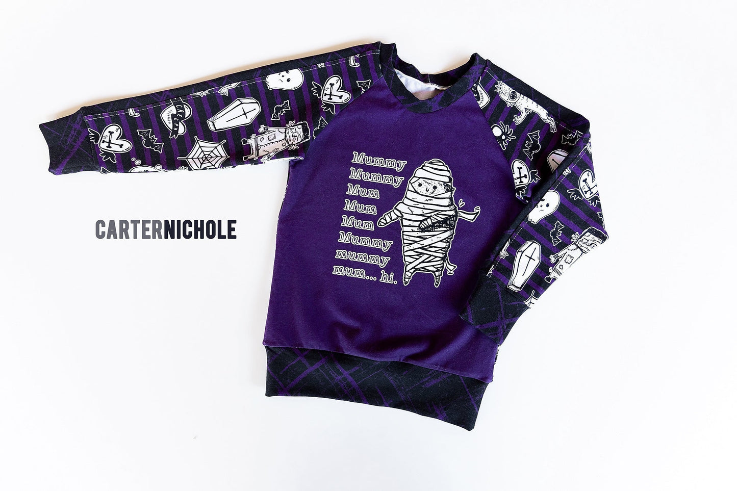 Poly Rib Knit - Round SS Halloween Patriarchy Retail Fabric Round