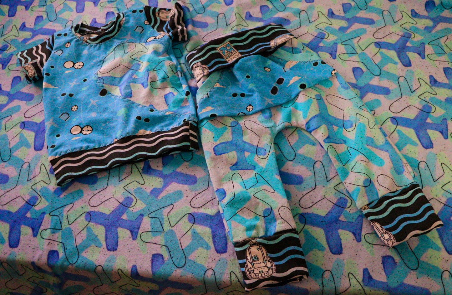 Cotton Lycra - Round RR Fabric - Retail  - Travel & Camping - all designs listed here