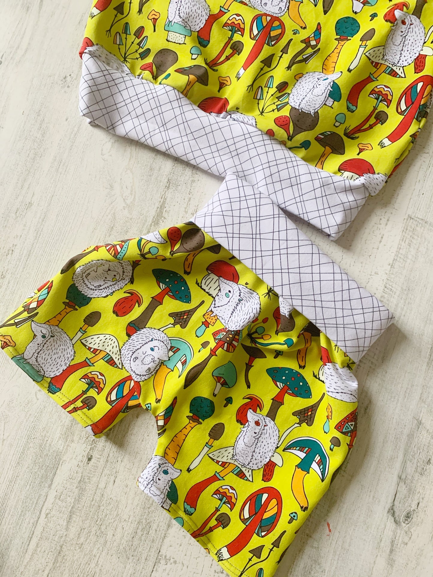 Athletic Sport Lycra - Round OO - Skulls & Shrooms, Magical Forest, New Wilderness & Hedgies - Fabric Retail