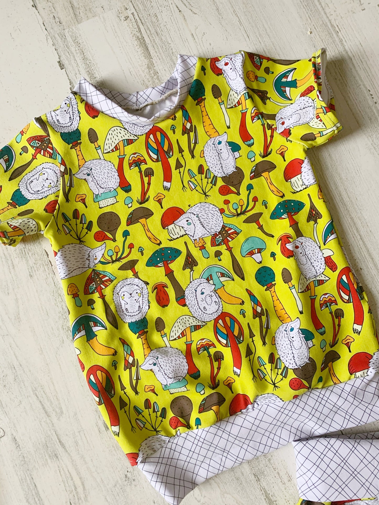Athletic Sport Lycra - Round OO - Skulls & Shrooms, Magical Forest, New Wilderness & Hedgies - Fabric Retail