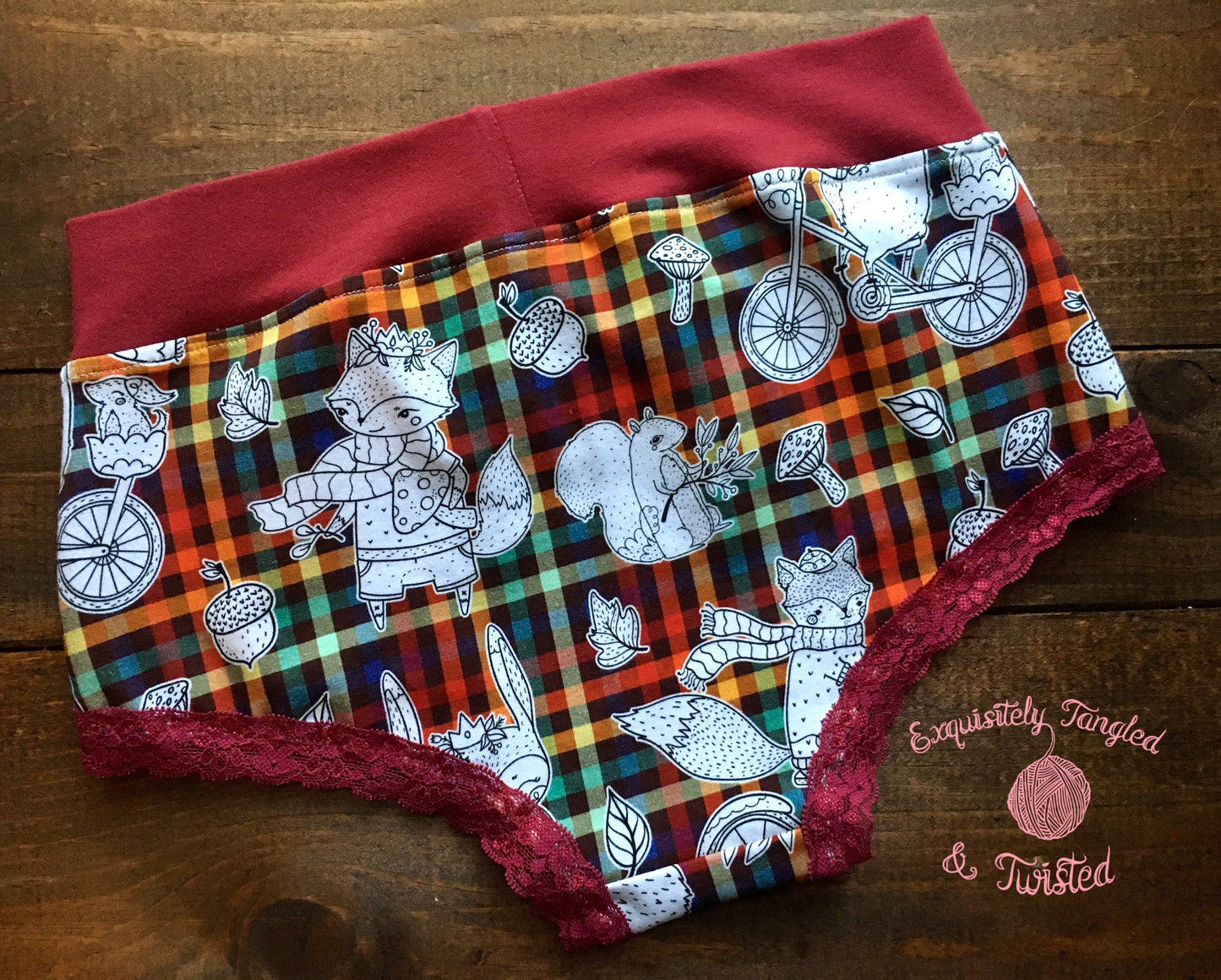 Minky - Round TT Holiday Winter Fall and Rerun Prints Retail