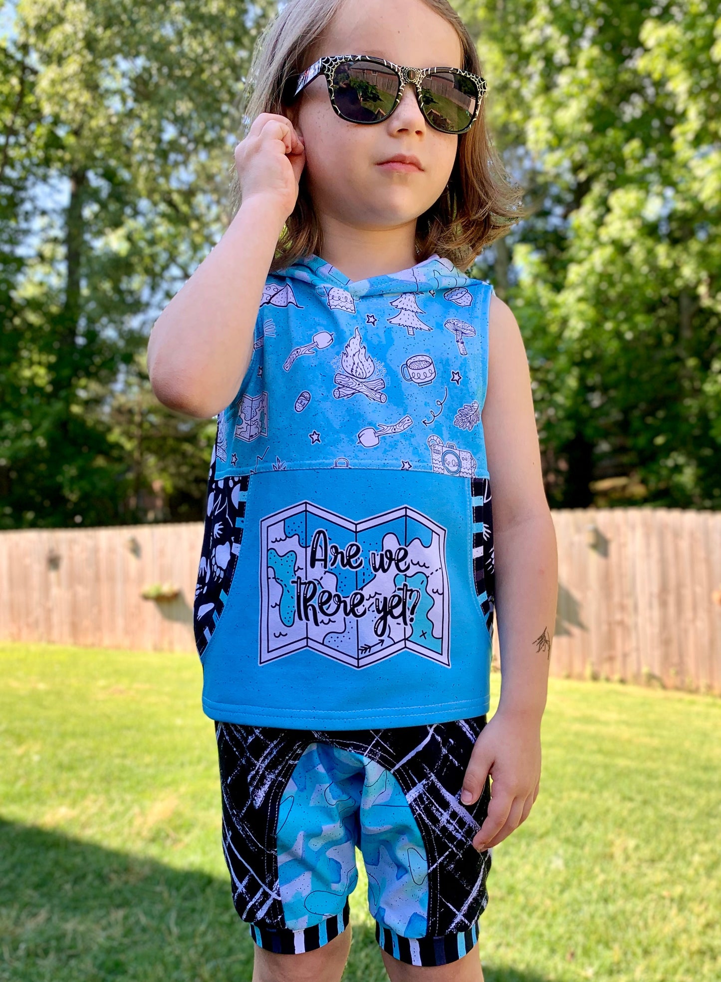 Cotton Lycra Panels - Kid, Adult & Panty size - Retail - Round RR all designs listed here