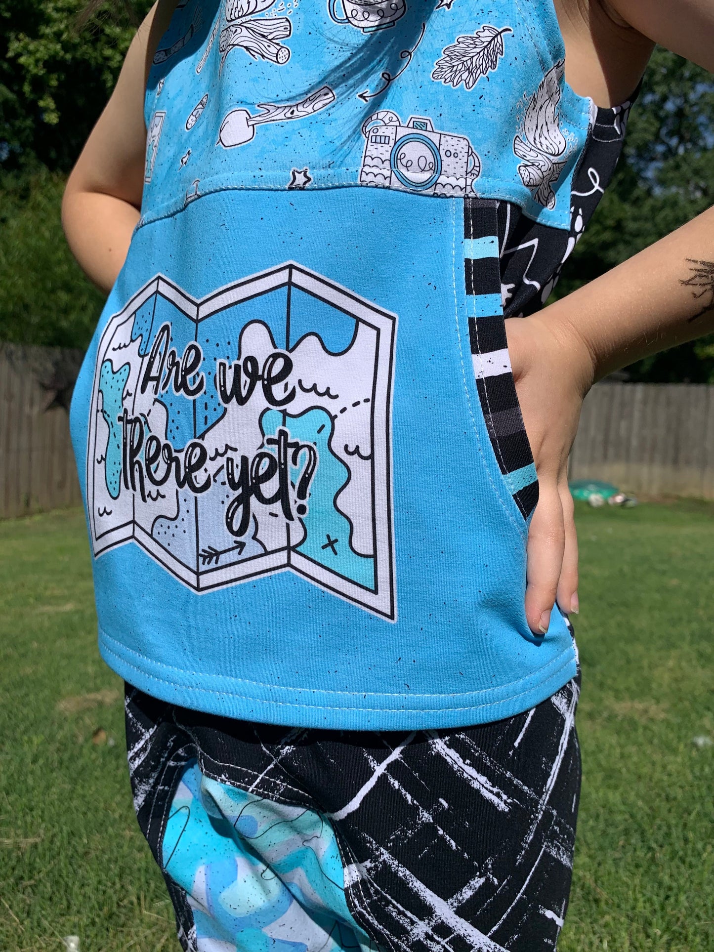 Cotton Lycra Panels - Kid, Adult & Panty size - Retail - Round RR all designs listed here