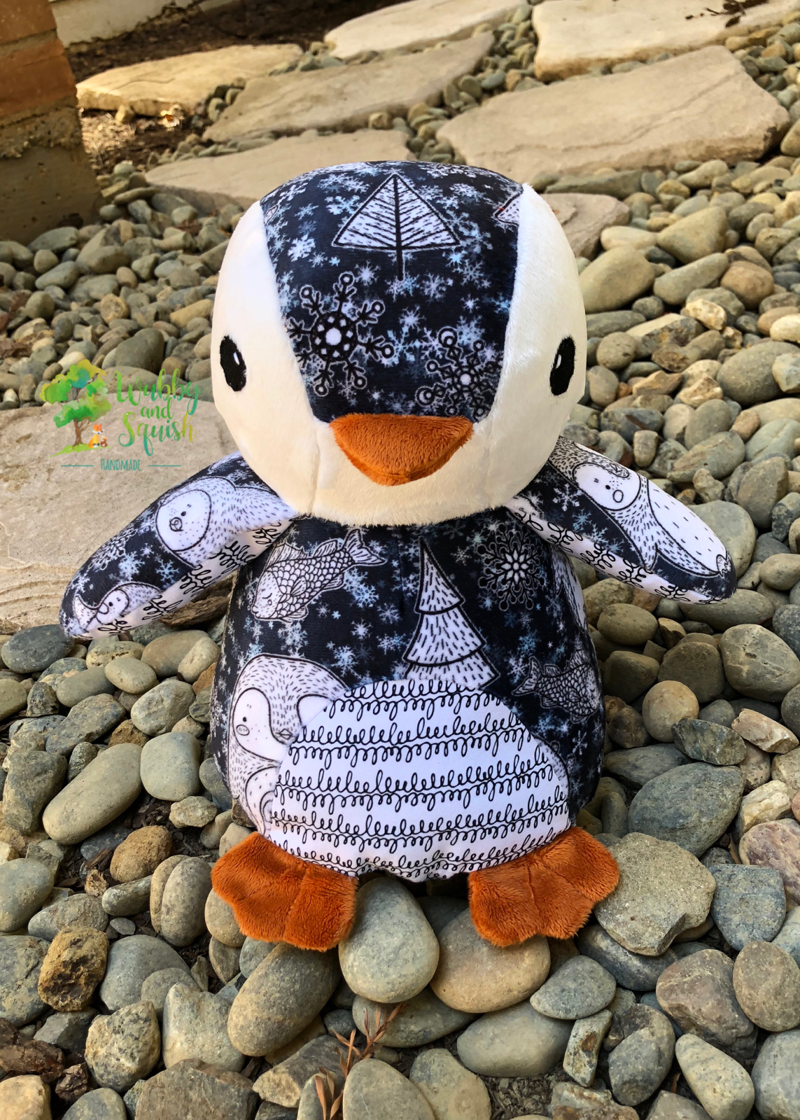 Minky - Round TT Holiday Winter Fall and Rerun Prints Retail