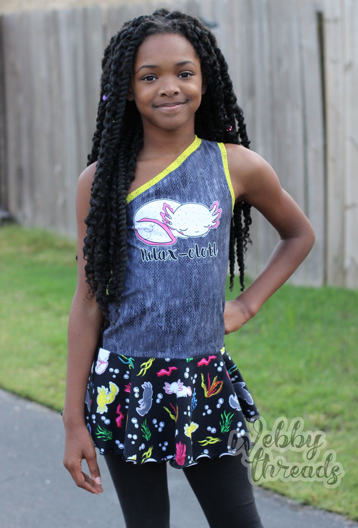 Round BB - Cotton Lycra Panels for Stem Kids & Axolotls - Retail