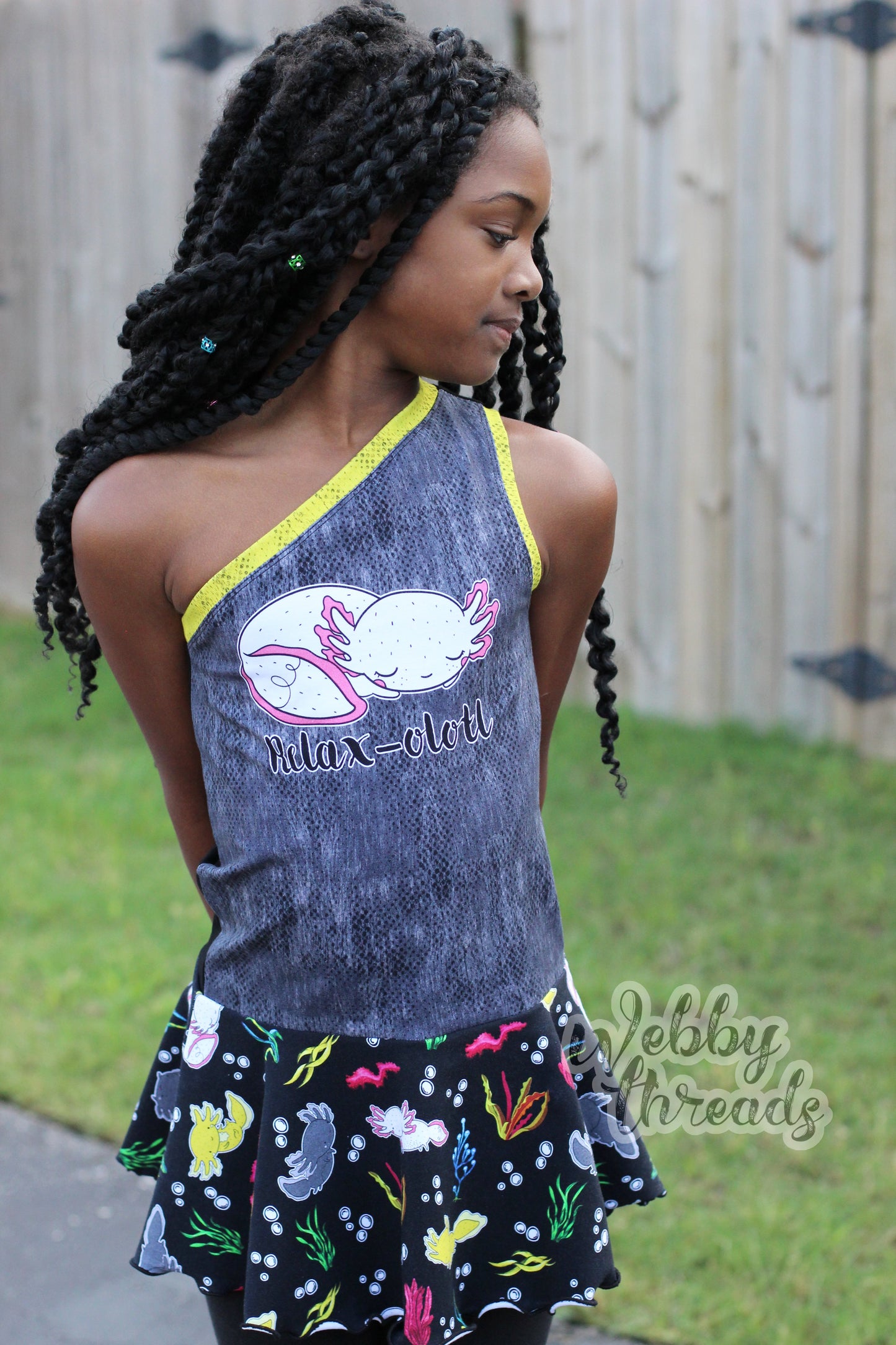 Round BB - Cotton Lycra Panels for Stem Kids & Axolotls - Retail