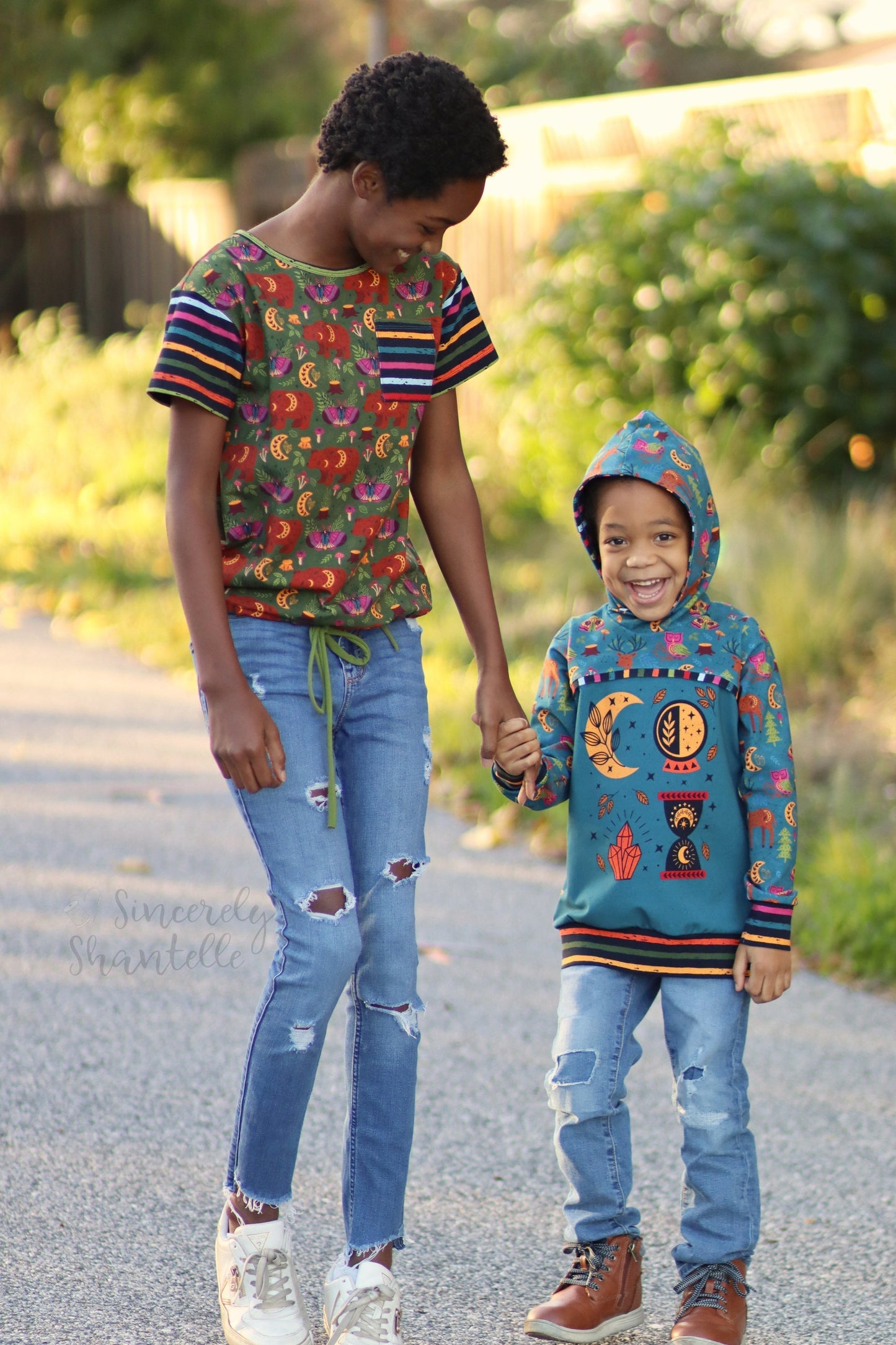 Poly Rib Knit - Round OO - Skulls & Shrooms, Magical Forest, New Wilderness & Hedgies - Fabric retail