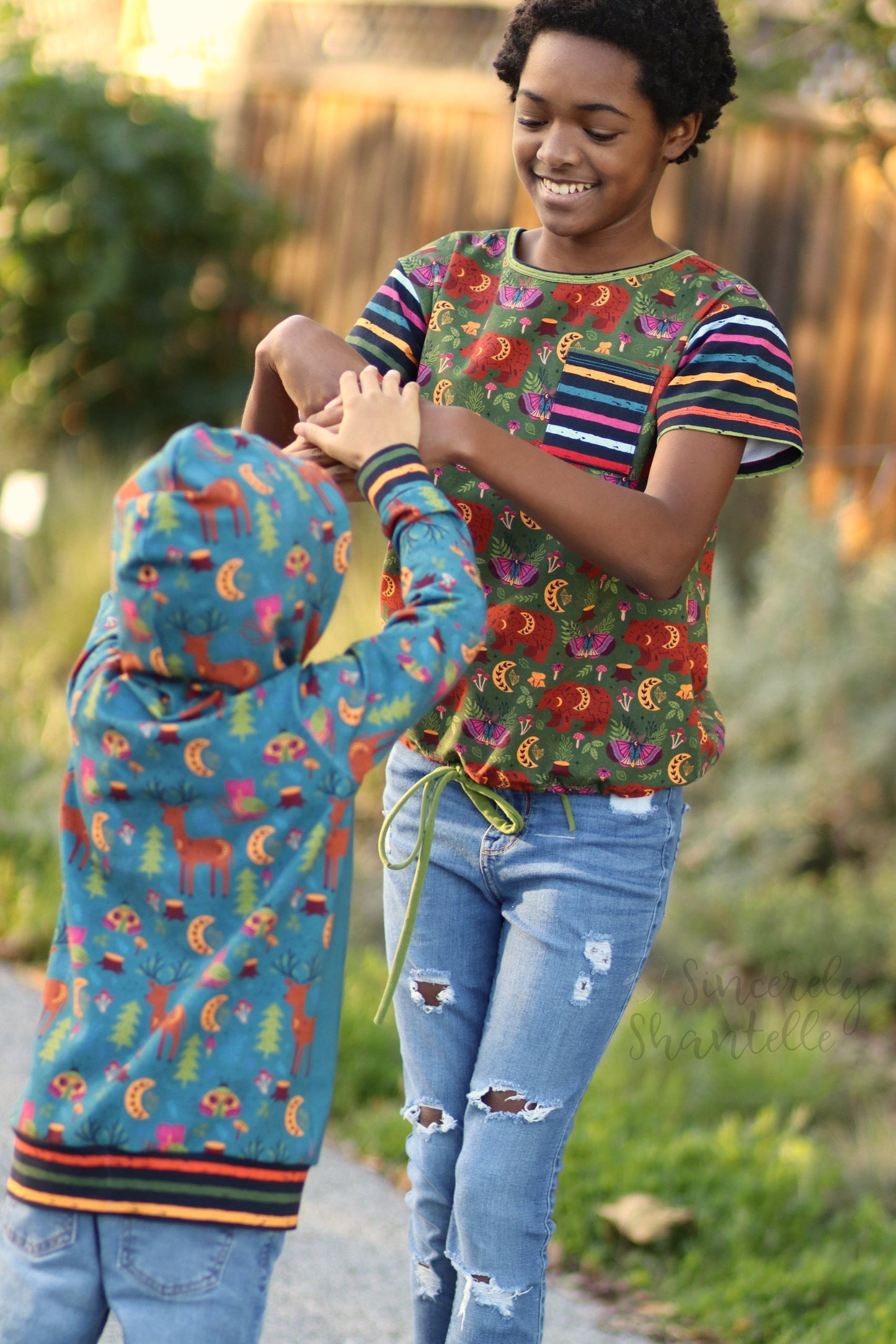 Poly Rib Knit - Round OO - Skulls & Shrooms, Magical Forest, New Wilderness & Hedgies - Fabric retail