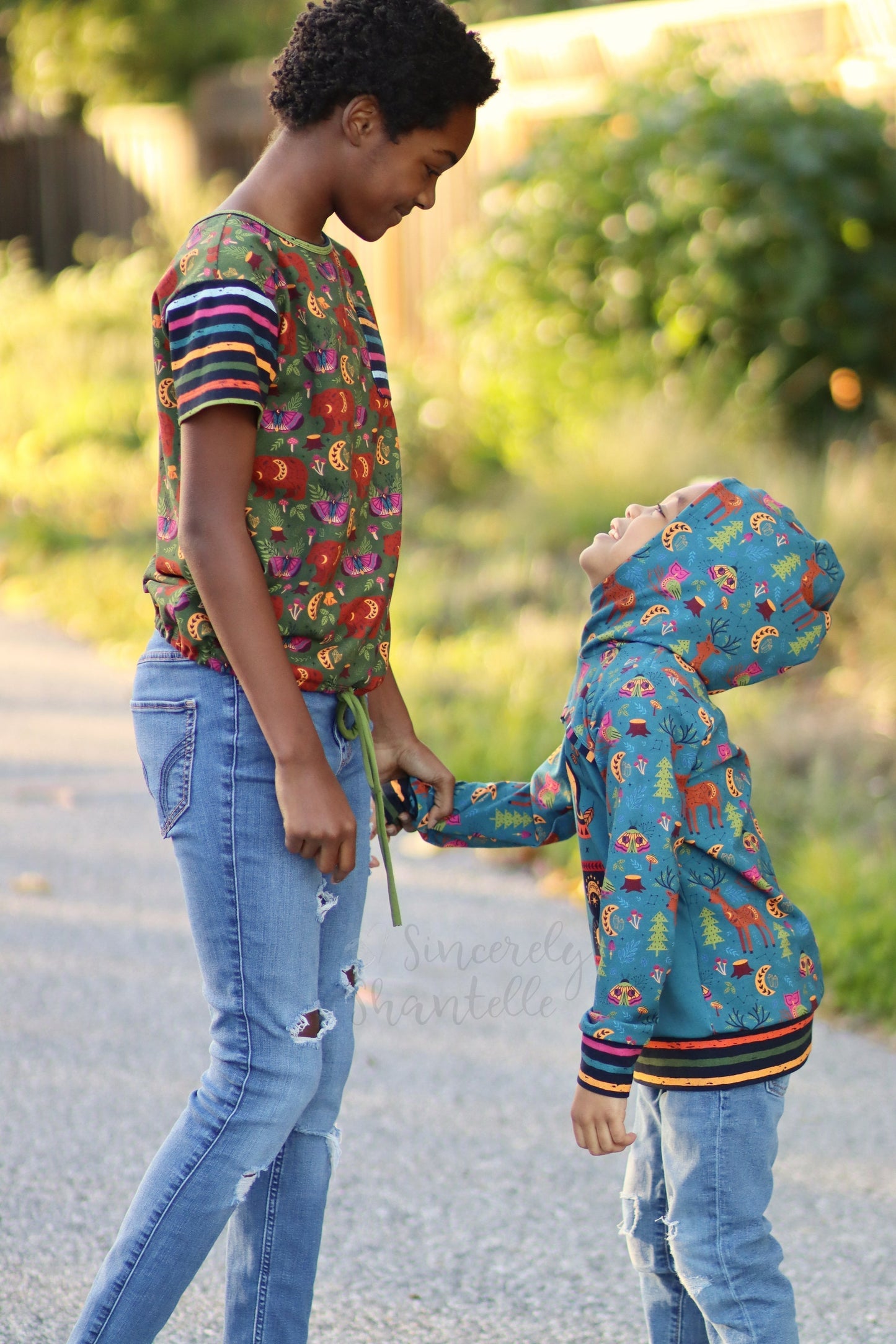Poly Rib Knit - Round OO - Skulls & Shrooms, Magical Forest, New Wilderness & Hedgies - Fabric retail