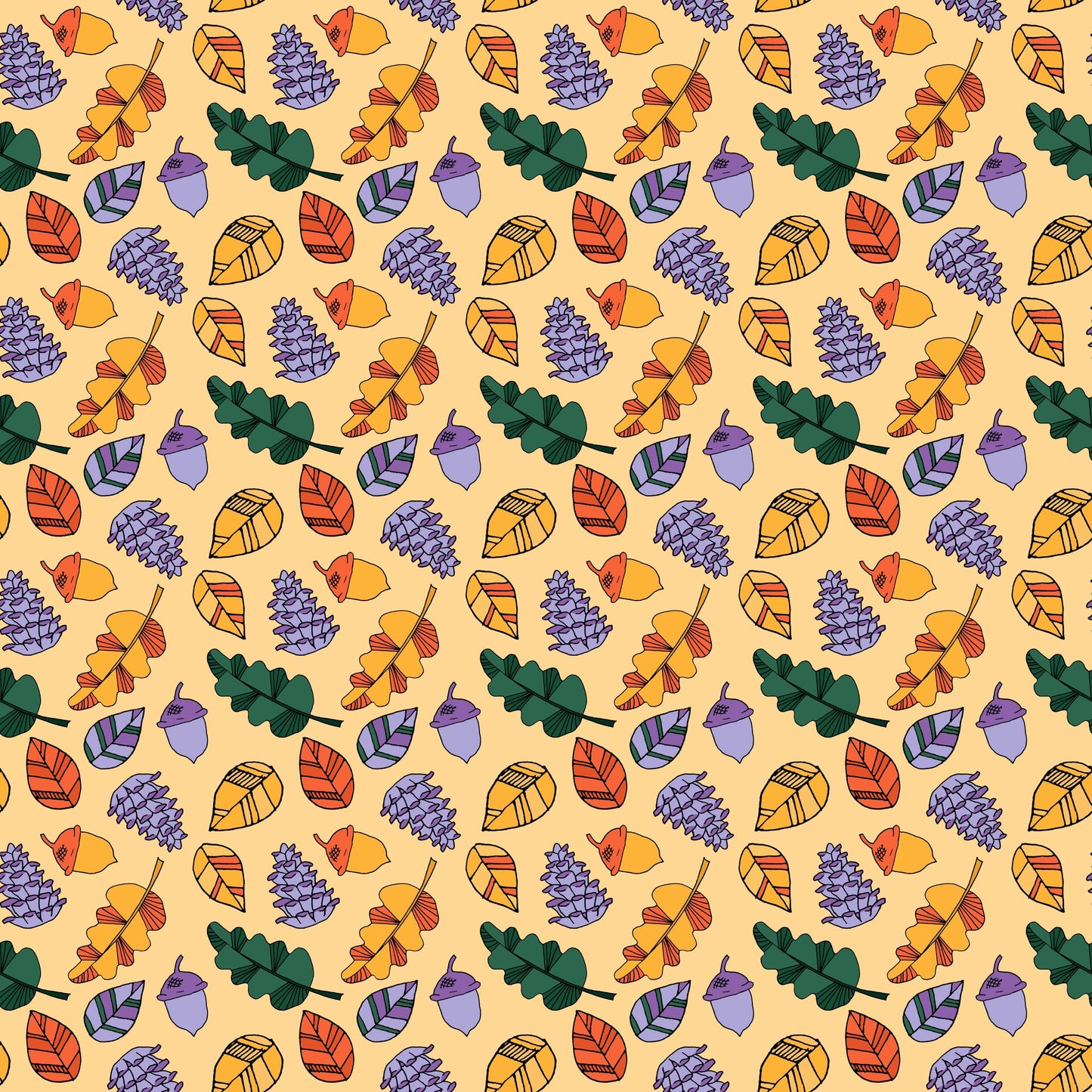 French Terry - Round TT Holiday Winter Fall and Rerun Prints Retail