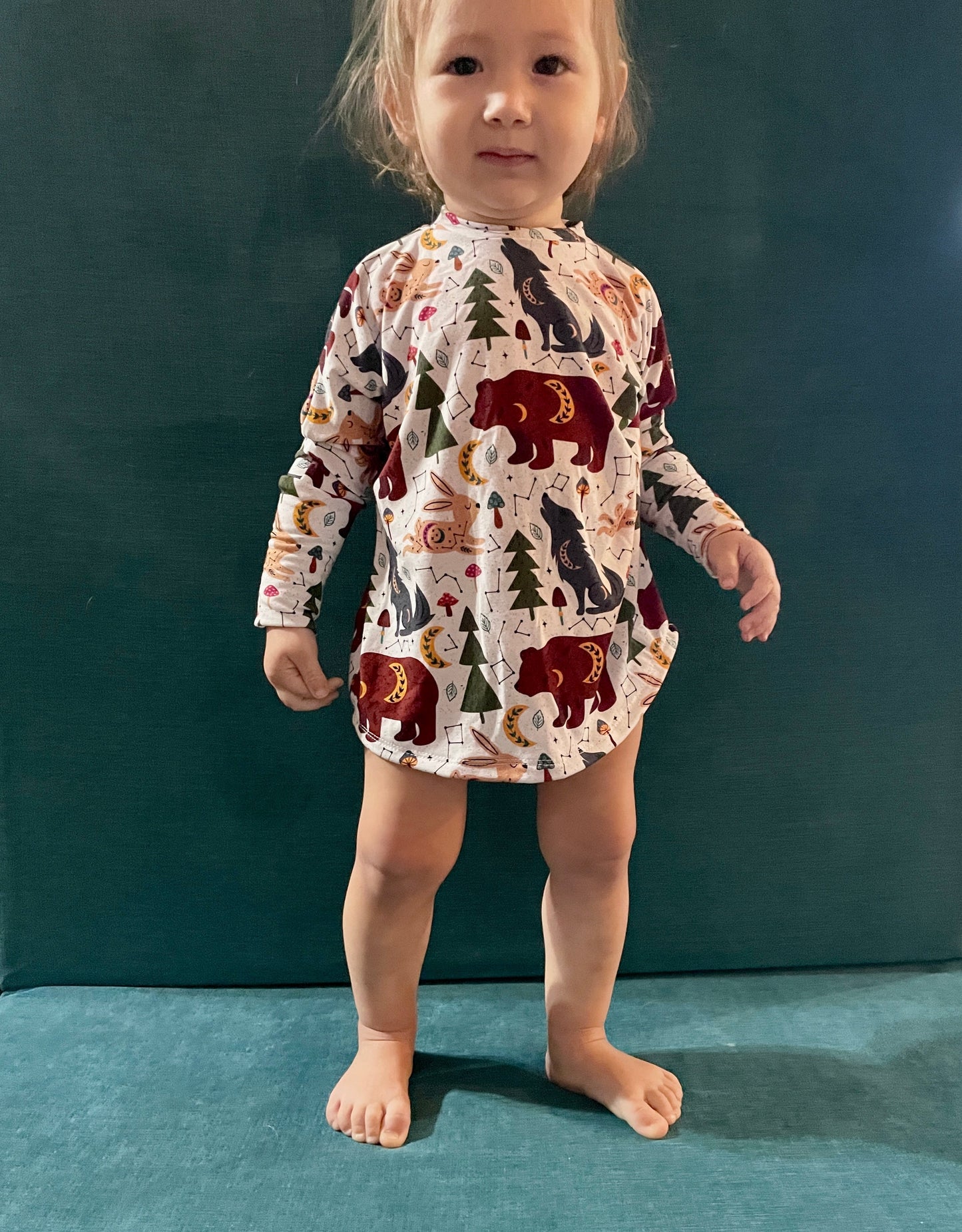 Minky - Round OO - Skulls & Shrooms, Magical Forest, New Wilderness & Hedgies - Fabric Retail