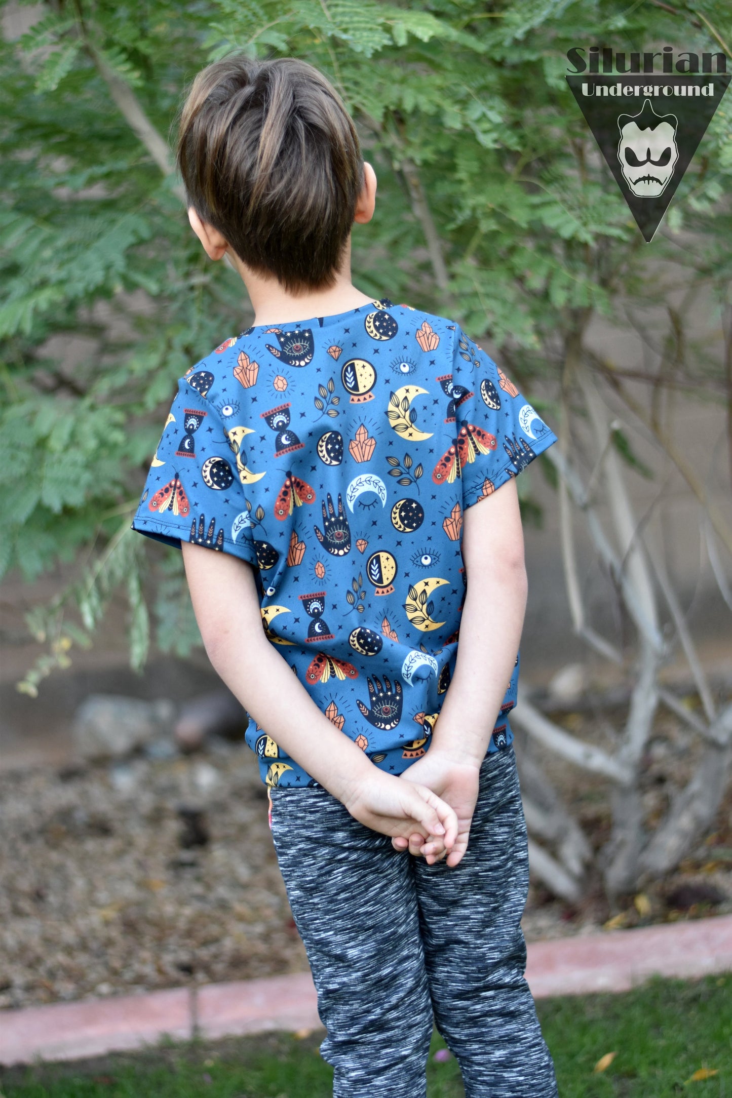 Athletic Sport Lycra - Round OO - Skulls & Shrooms, Magical Forest, New Wilderness & Hedgies - Fabric Retail