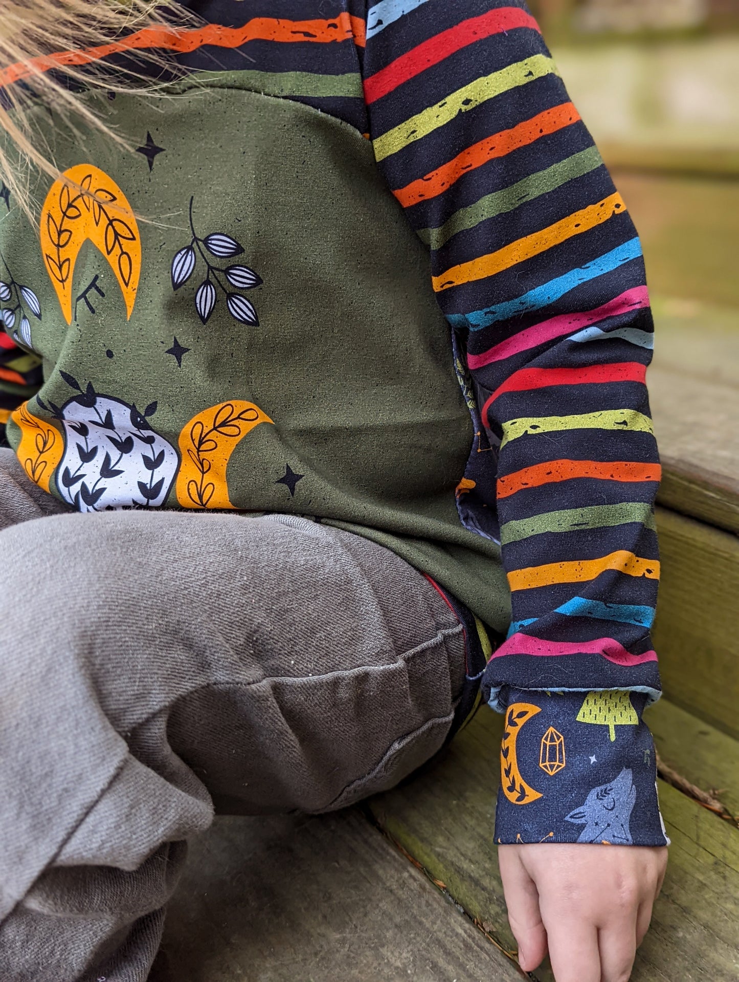 Athletic Sport Lycra - Round OO - Skulls & Shrooms, Magical Forest, New Wilderness & Hedgies - Fabric Retail