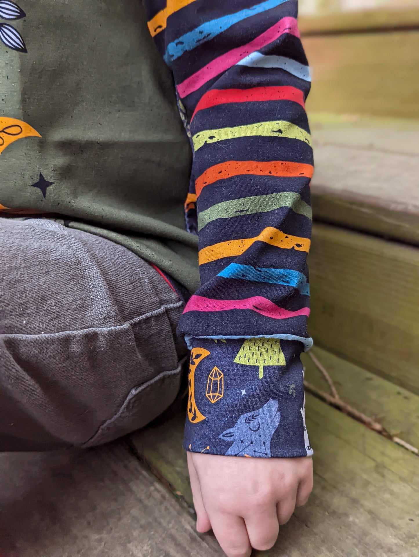 Athletic Sport Lycra - Round OO - Skulls & Shrooms, Magical Forest, New Wilderness & Hedgies - Fabric Retail