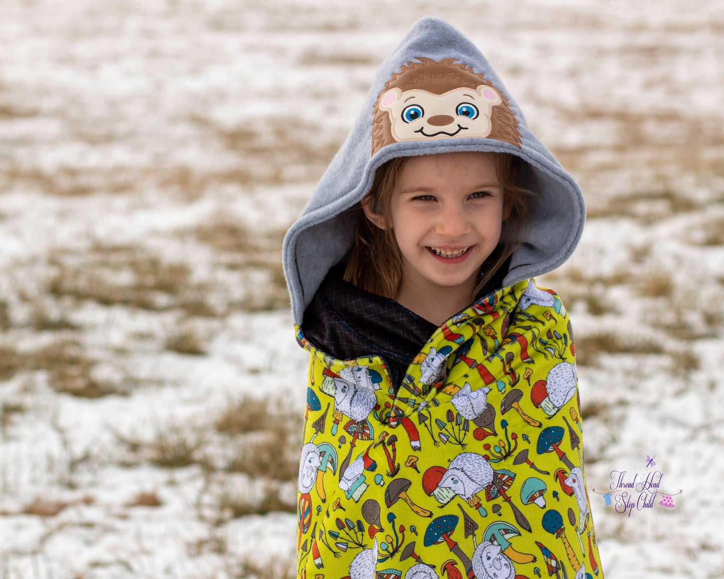 Minky - Round OO - Skulls & Shrooms, Magical Forest, New Wilderness & Hedgies - Fabric Retail