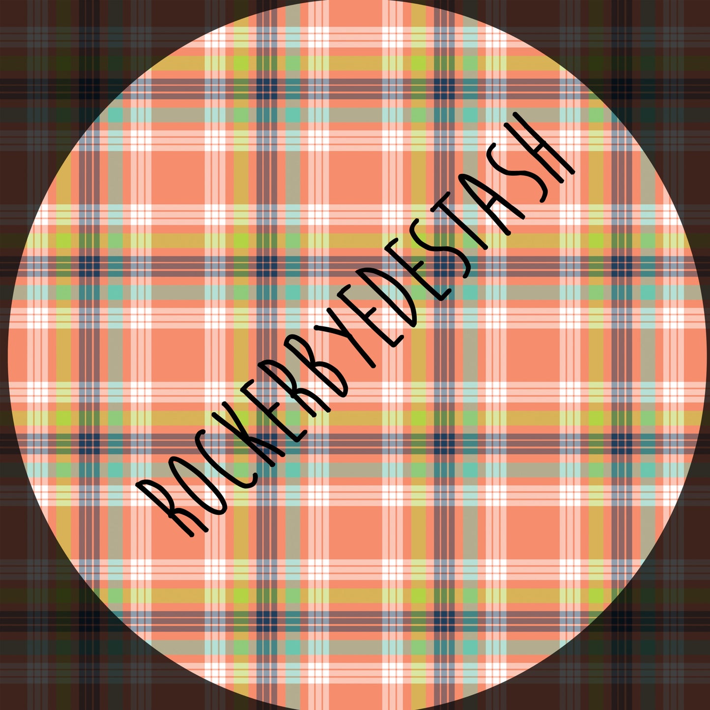 Round MM - Flash Plaid Fabric - Cotton Lycra - Retail all choices here