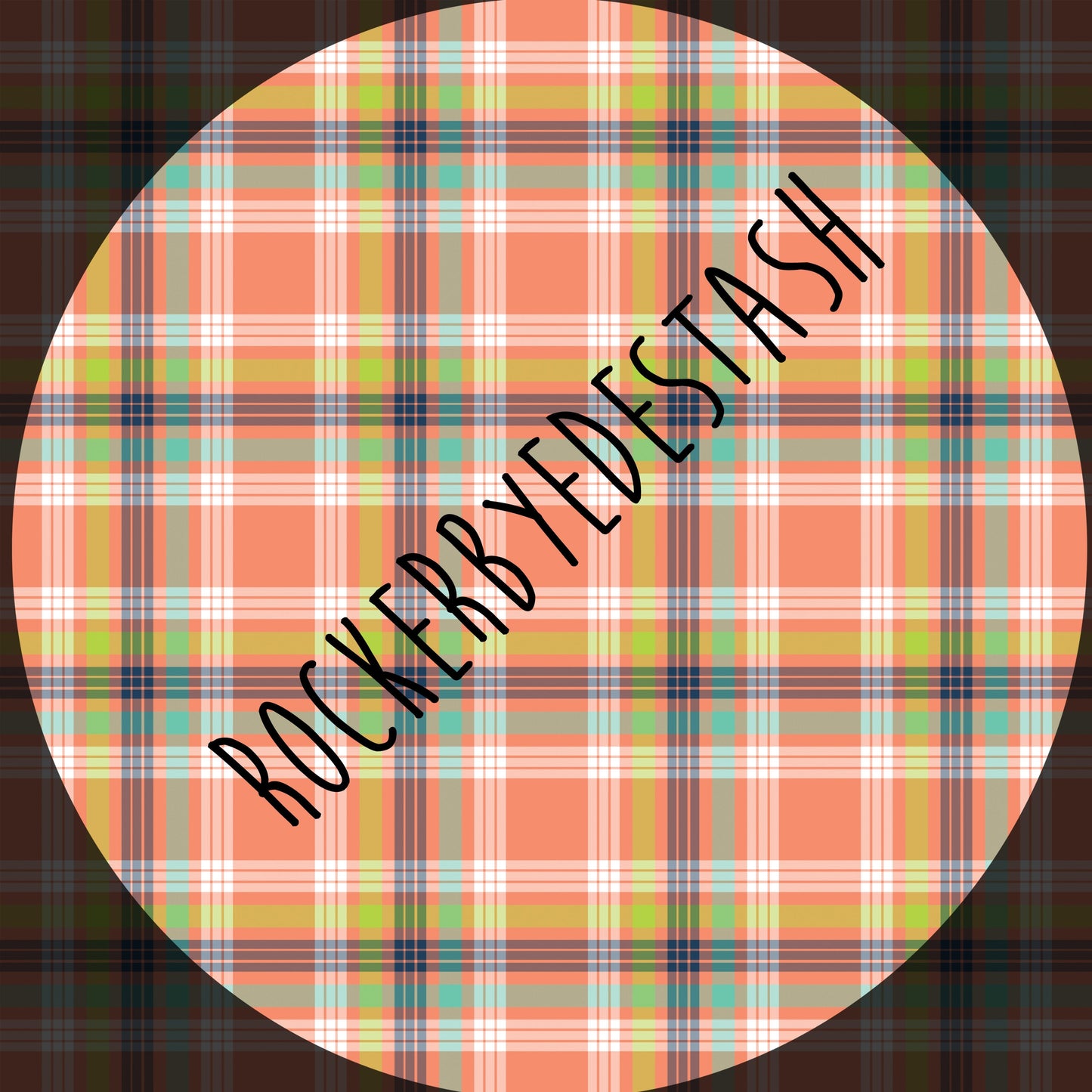 Round MM - Flash Plaid Fabric - Bamboo Lycra - Retail all choices here