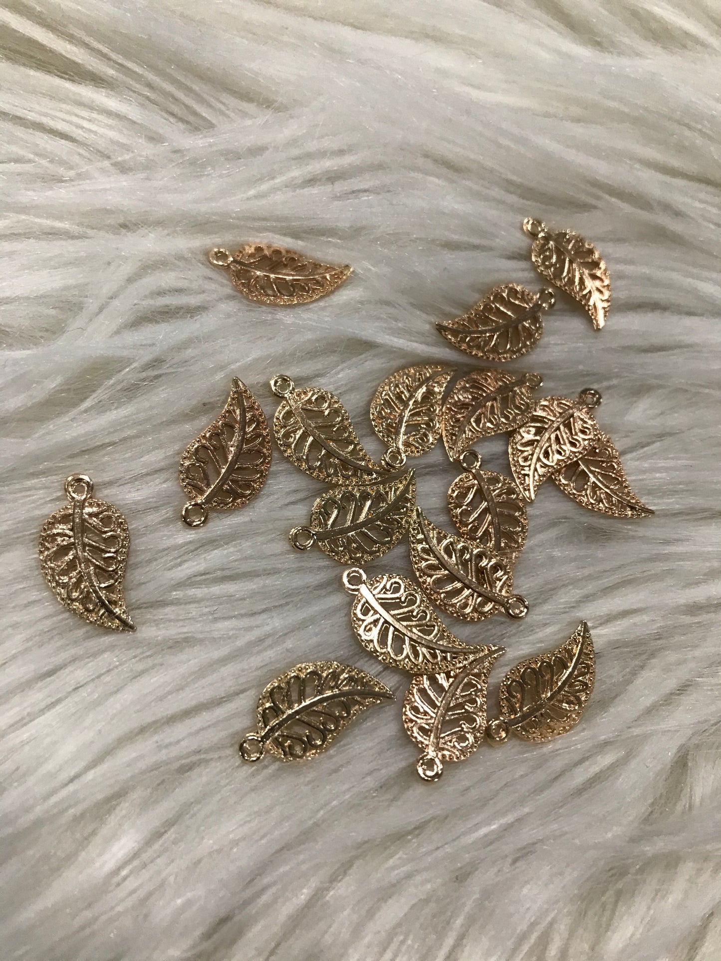 Mini Leaf Charms or zipper pull - 5 colors available - Retail left from PP5