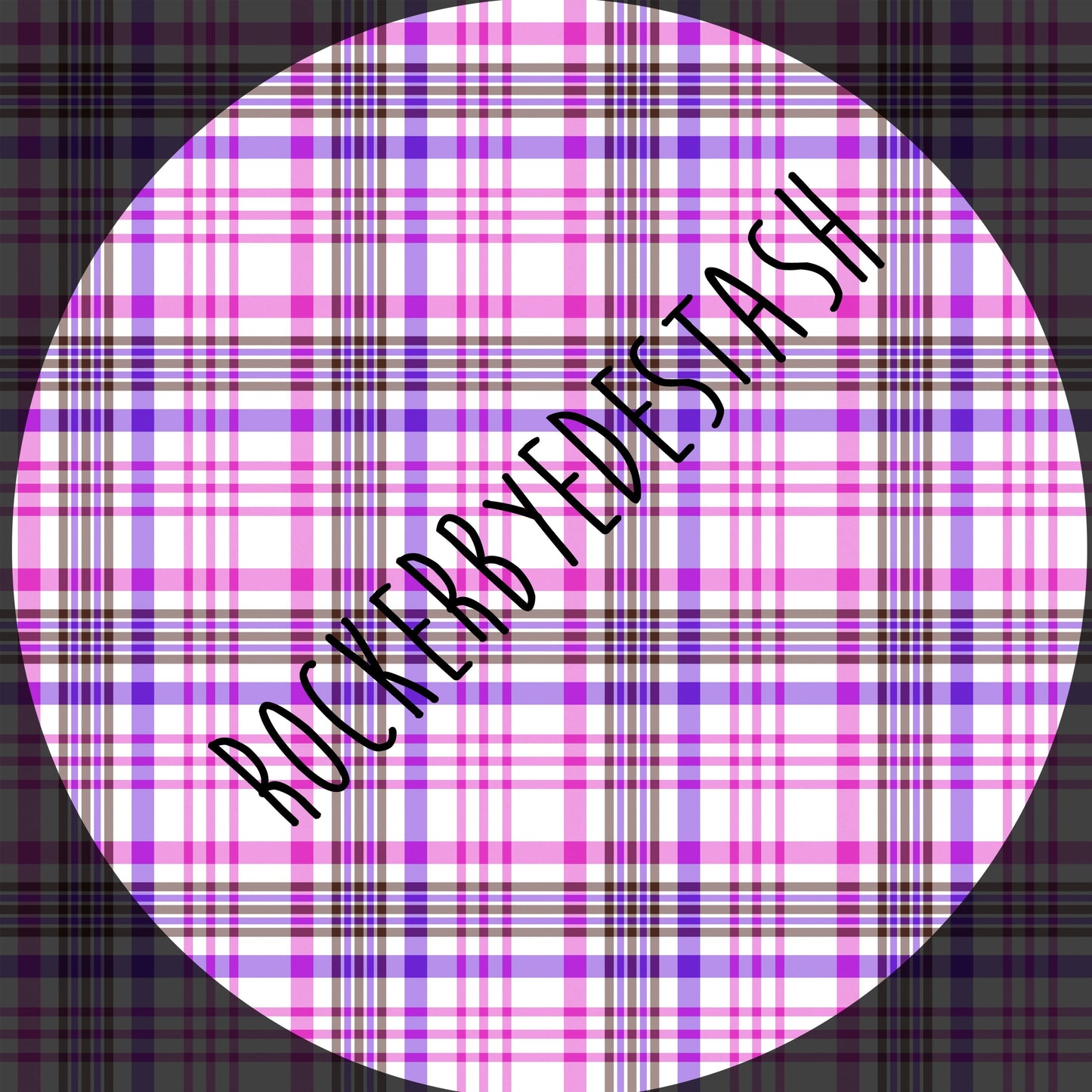 Round MM - Flash Plaid Fabric - Athletic Sport Lycra - Retail all choices here