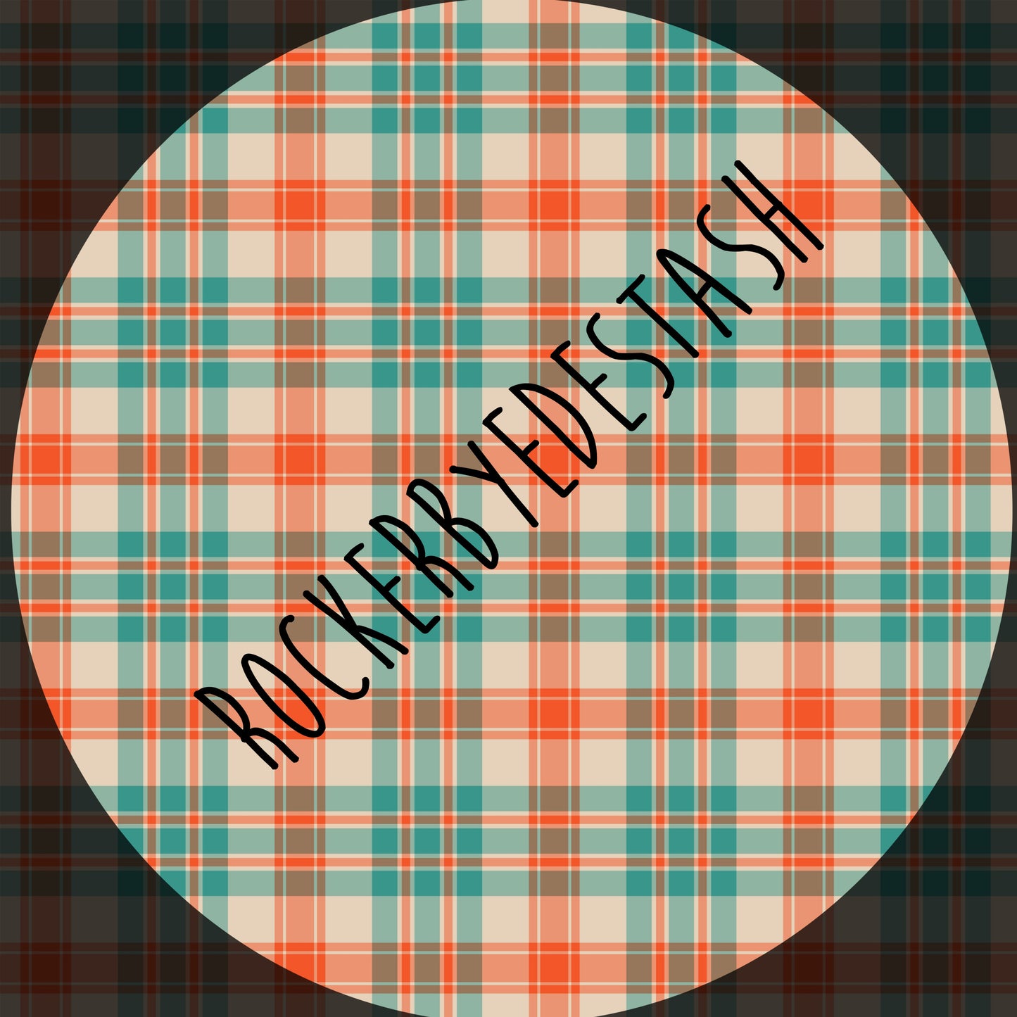 Round MM - Flash Plaid Fabric - Cotton Lycra - Retail all choices here