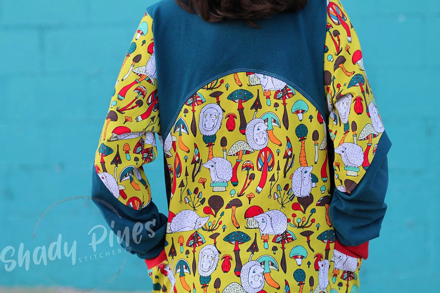 Athletic Sport Lycra - Round OO - Skulls & Shrooms, Magical Forest, New Wilderness & Hedgies - Fabric Retail