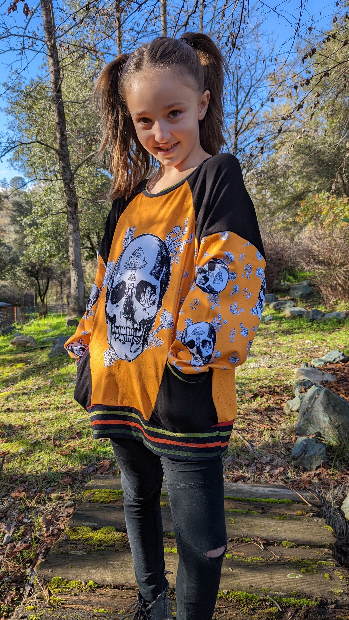 Athletic Sport Lycra - Round OO - Skulls & Shrooms, Magical Forest, New Wilderness & Hedgies - Fabric Retail
