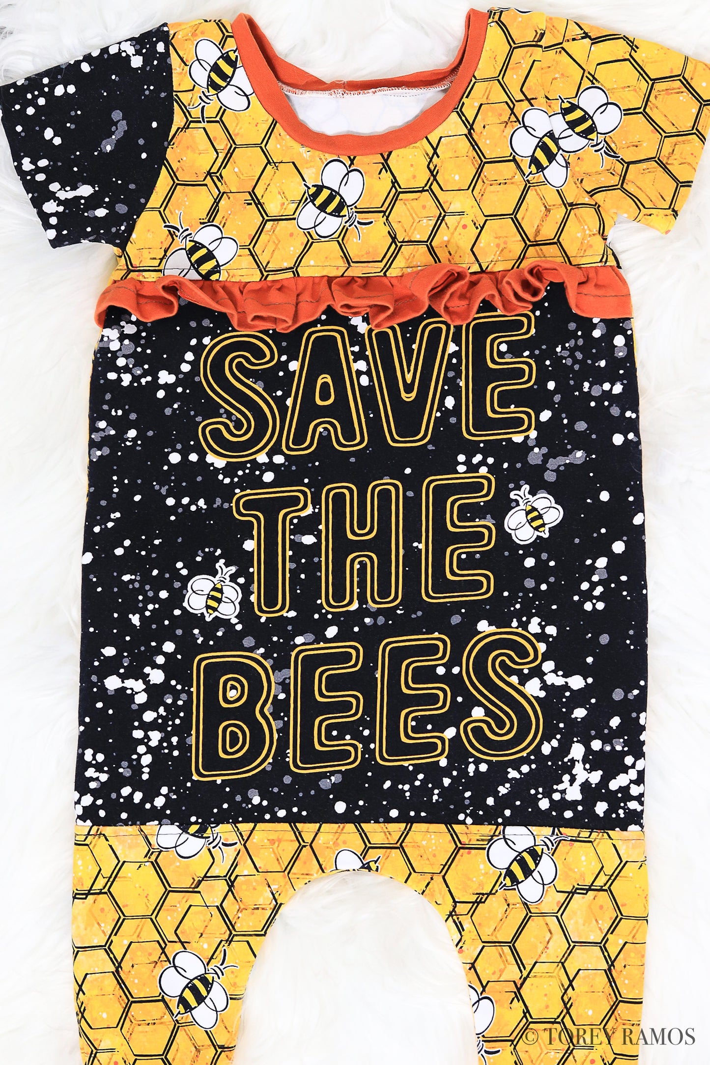 Hedgies, Bees or Succulents kid panels - Cotton Lycra - Round AA Retail Hedgehog and Bees