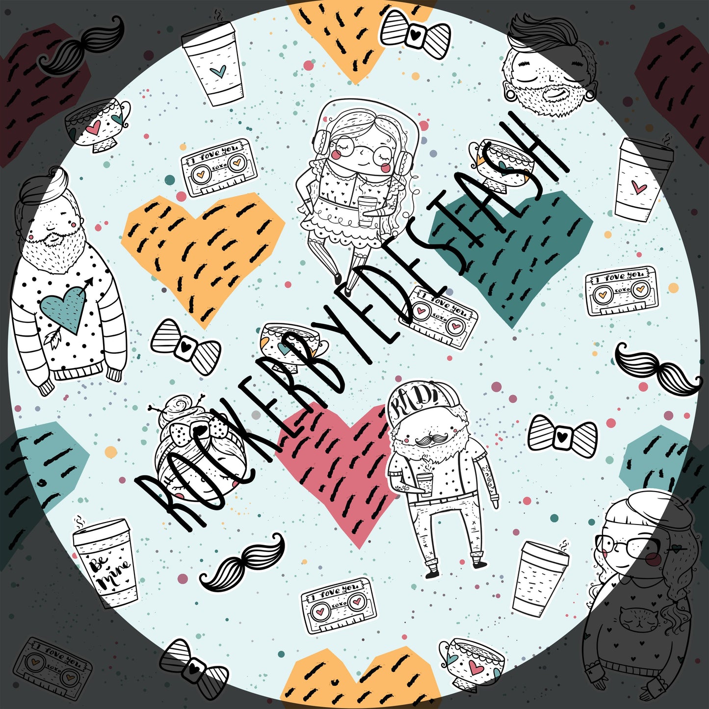Minky - Round DD -  Main Prints & Reruns - Retail Fabric