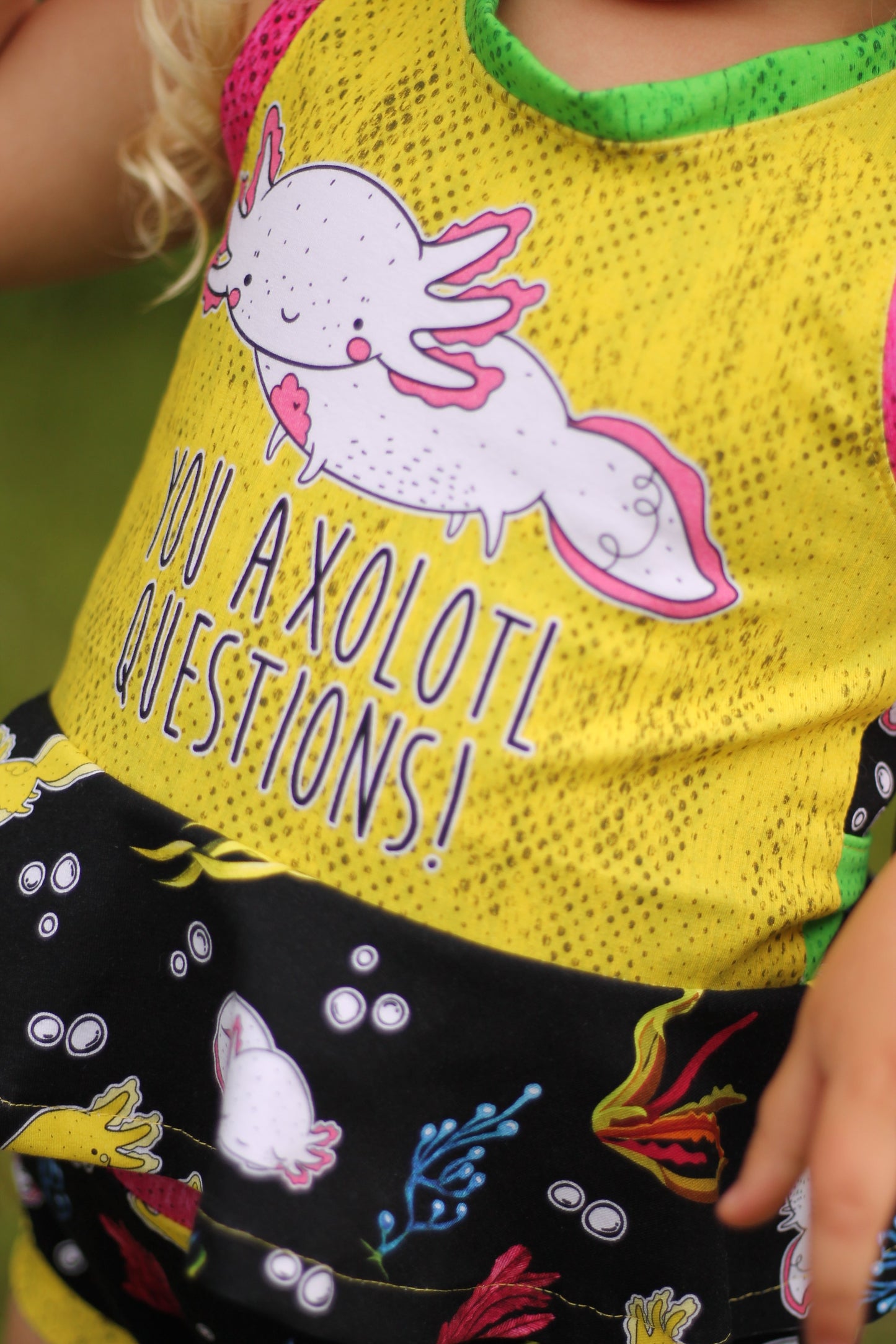 Round BB - Cotton Lycra Panels for Stem Kids & Axolotls - Retail