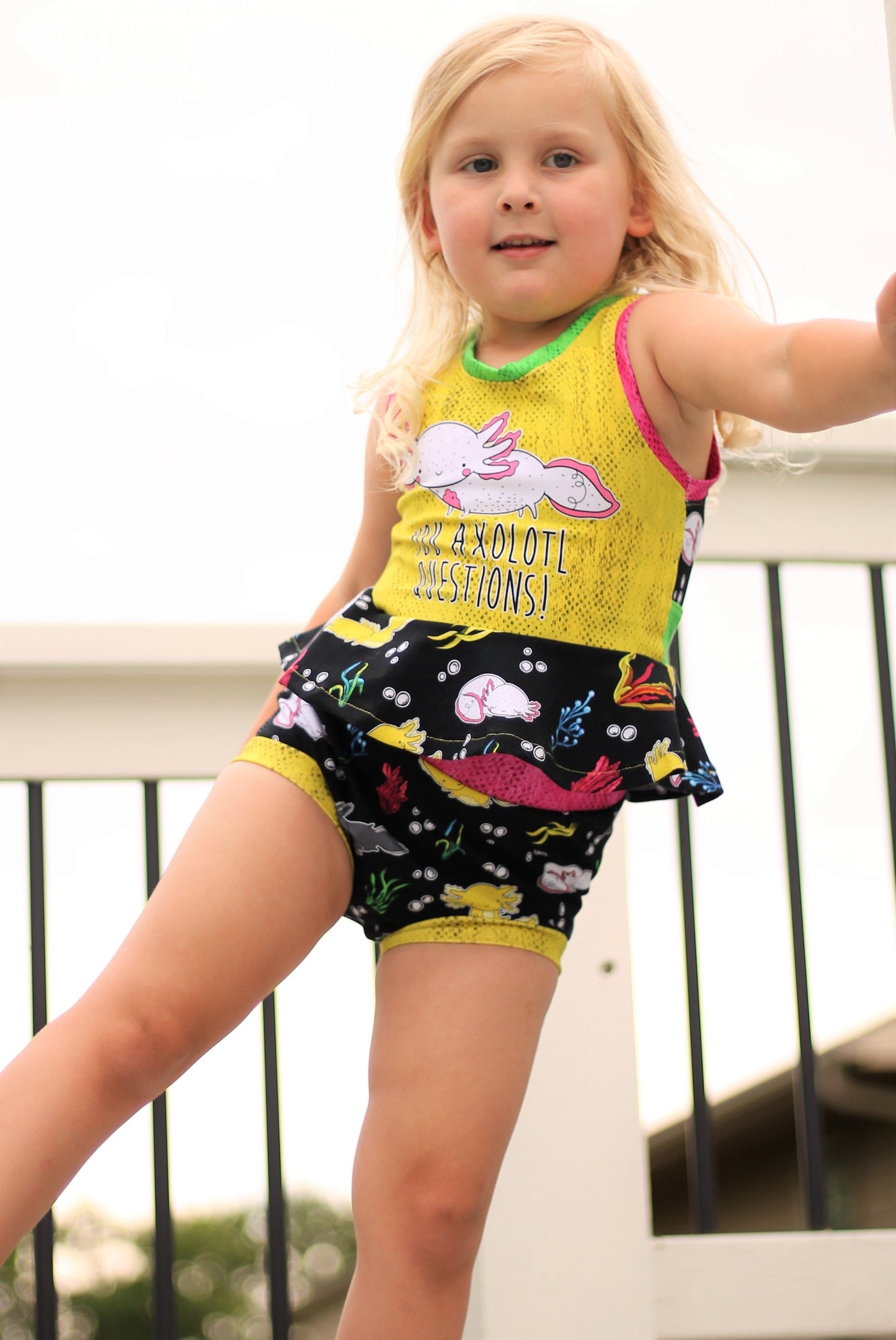 Round BB - Cotton Lycra Panels for Stem Kids & Axolotls - Retail