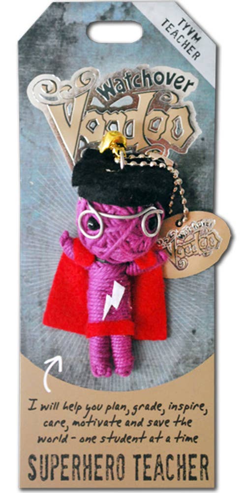 Watchover Voodoo Dolls - Superhero Teacher by History & Heraldry gift