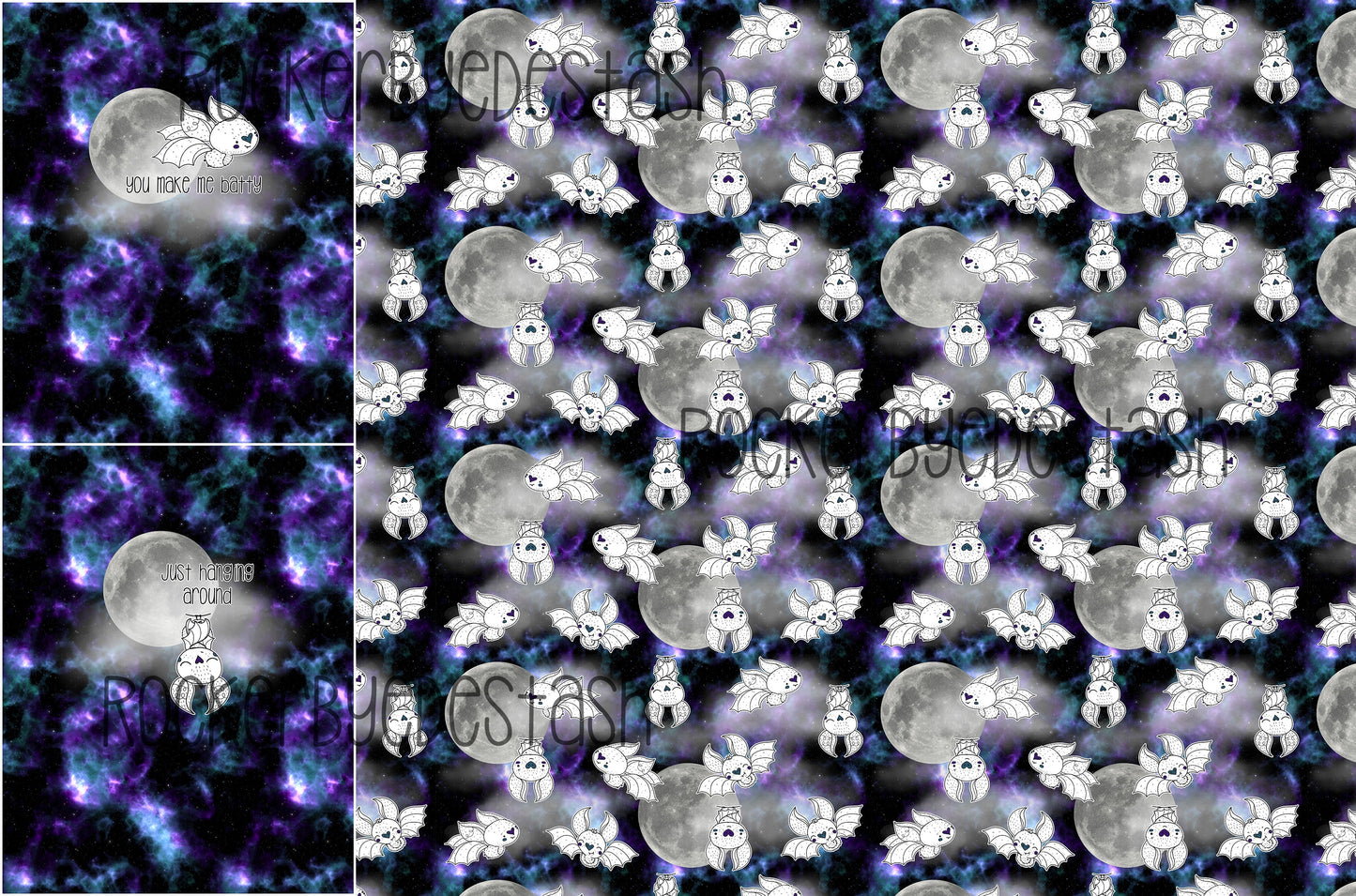 Minky - Round SS Halloween Patriarchy Retail Fabric Round