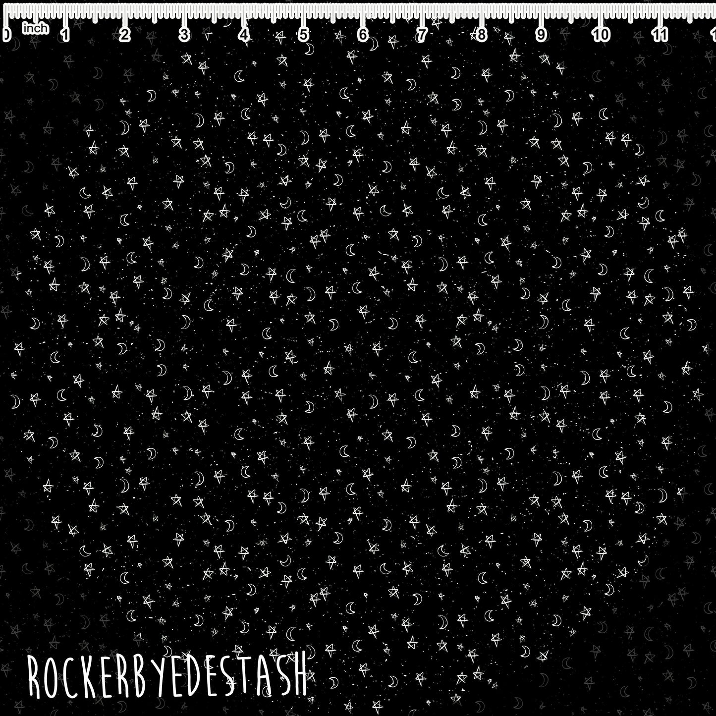 French Terry - Round SS Halloween Patriarchy Retail Fabric Round