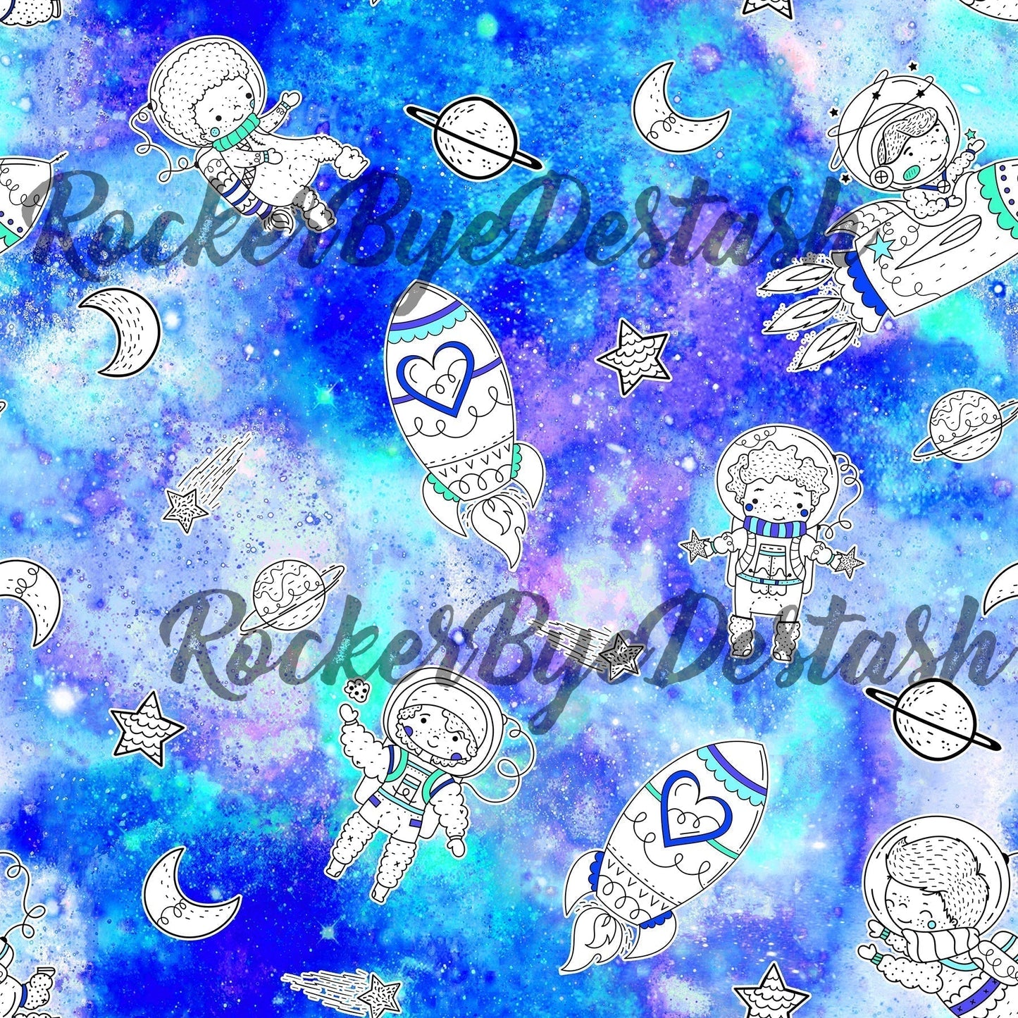 MInky - Round VV ReRun round 30 + prints to choose from - fabric from RockerByeDestash Retail
