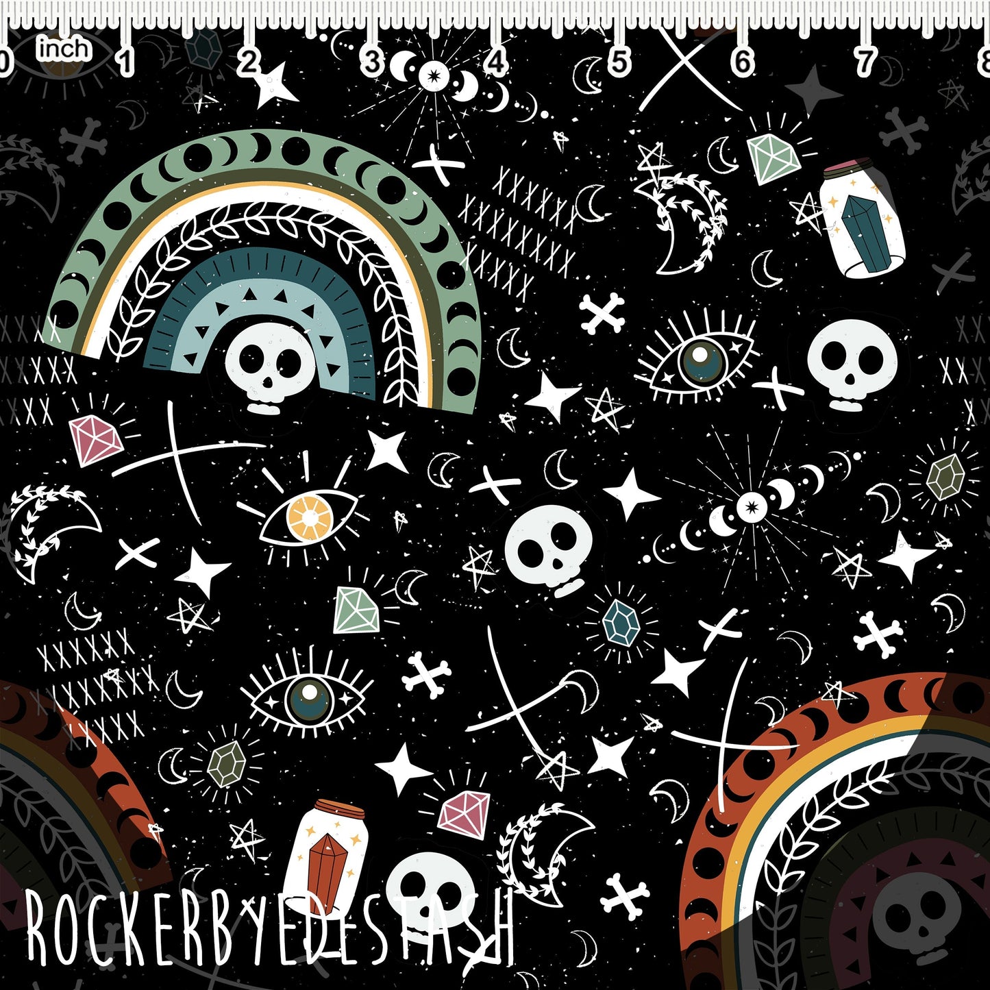 Minky - Round SS Halloween Patriarchy Retail Fabric Round