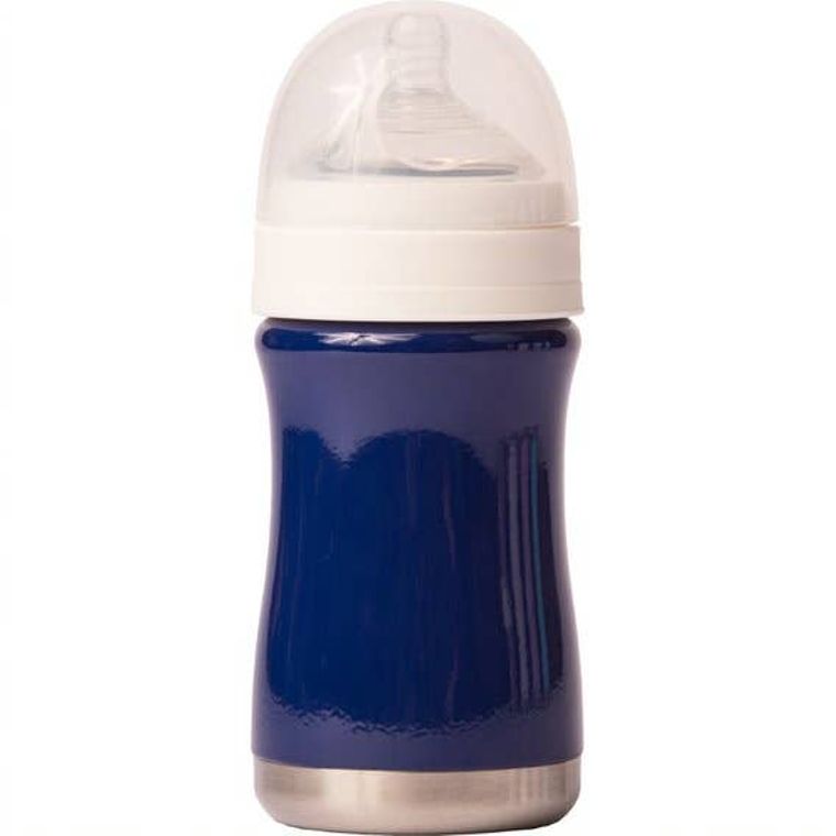 Funny Baby Bottle by PURE Drinkware - Solid Blue or Funny White