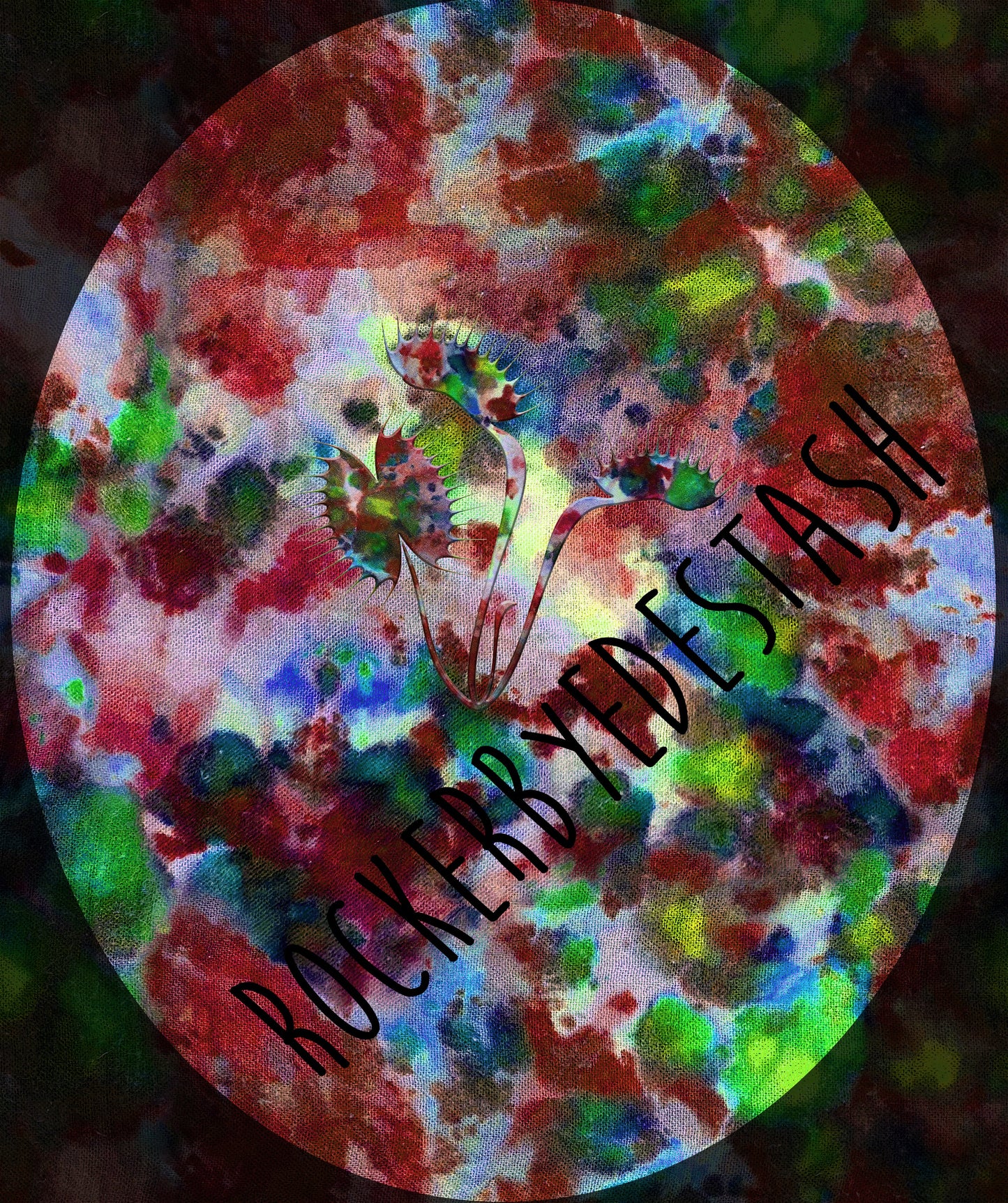 Cotton Lycra Panels - Ice Dye Prints - Retail Round WW Fabric