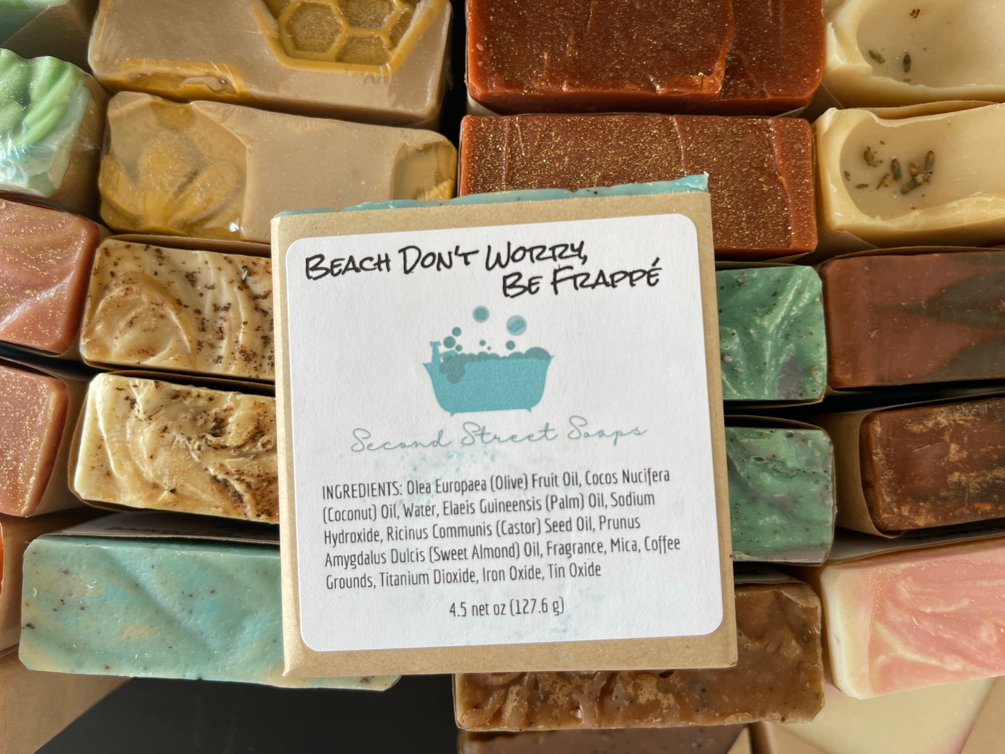 Hand poured bars of soap by Second Street Soap choose your scent